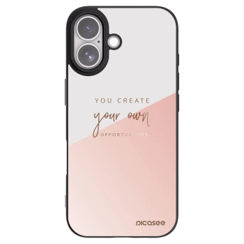 Picasee silikonový černý obal pro Apple iPhone 17 - Vytvoř si svou vlastní příležitost