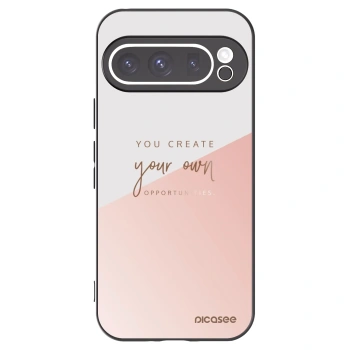 Picasee silikonový černý obal pro Google Pixel 9 Pro XL - Vytvoř si svou vlastní příležitost