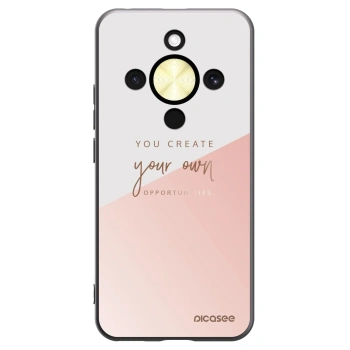 Picasee silikonový černý obal pro Honor Magic8 Lite 5G - Vytvoř si svou vlastní příležitost