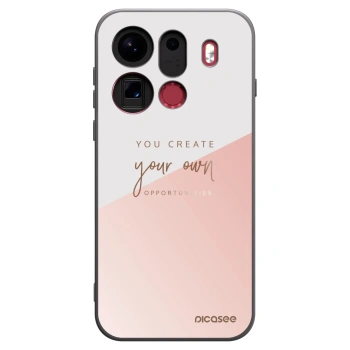 Picasee silikonový černý obal pro OPPO Find X9 Pro - You create your own opportunities