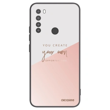Picasee silikonový černý obal pro Xiaomi Redmi Note 8 - Vytvoř si svou vlastní příležitost