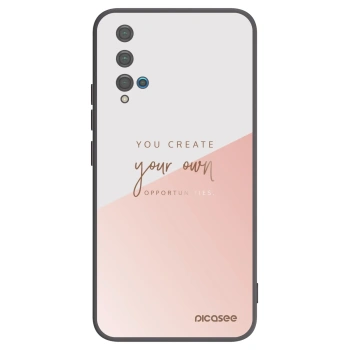 Picasee silikonový černý obal pro Huawei Nova 5T - Vytvoř si svou vlastní příležitost