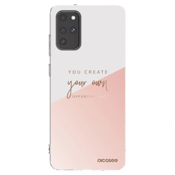 Picasee silikonový průhledný obal pro Samsung Galaxy S20+ G985F - Vytvoř si svou vlastní příležitost