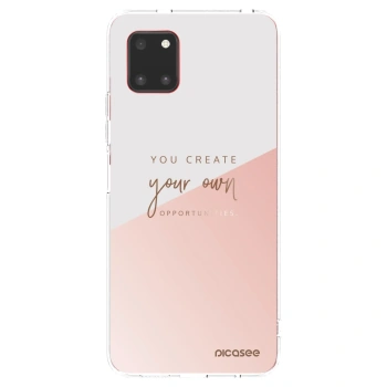 Picasee silikonový průhledný obal pro Samsung Galaxy Note 10 Lite N770F - You create your own opportunities