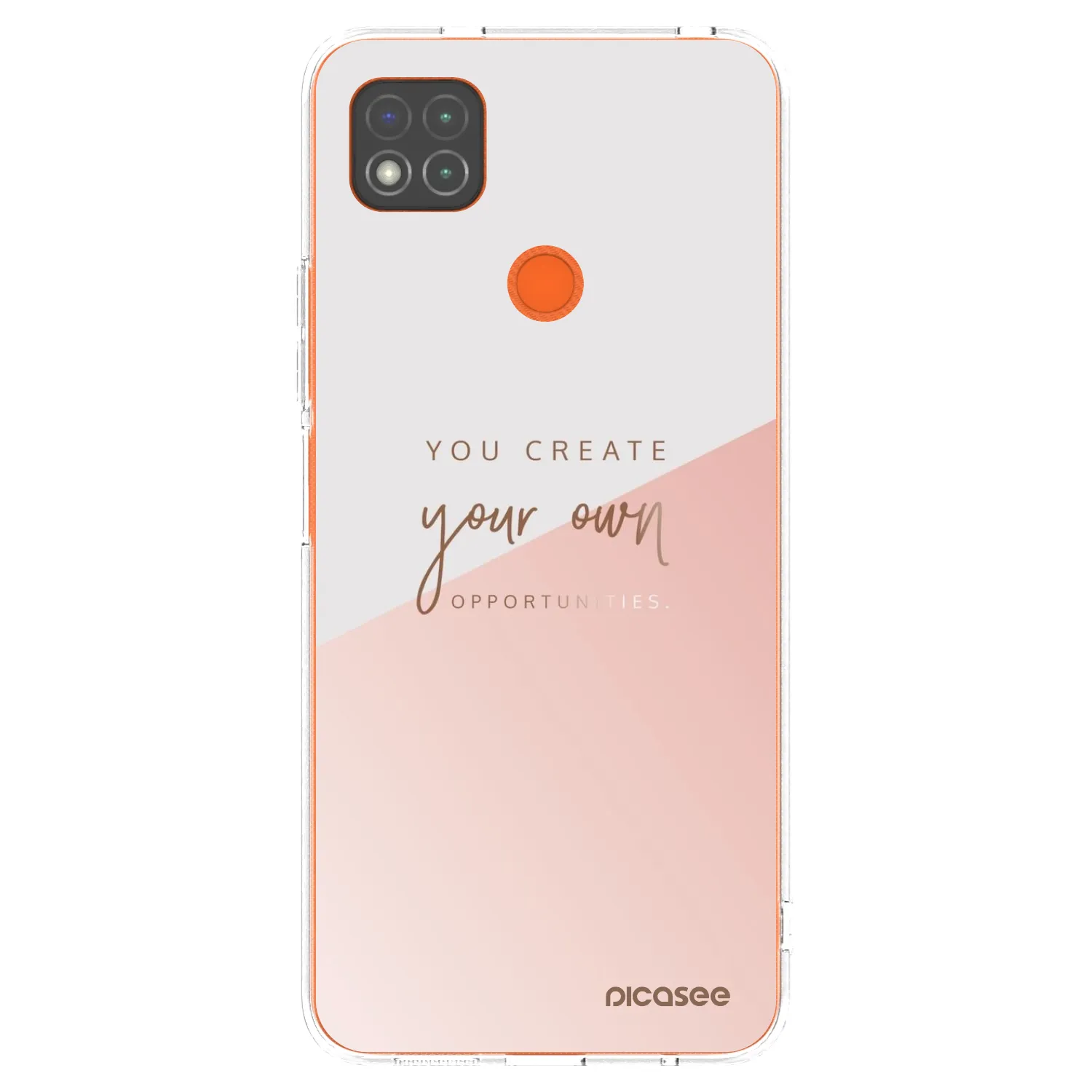 Picasee silikonový průhledný obal pro Xiaomi Redmi 9C - Vytvoř si svou vlastní příležitost