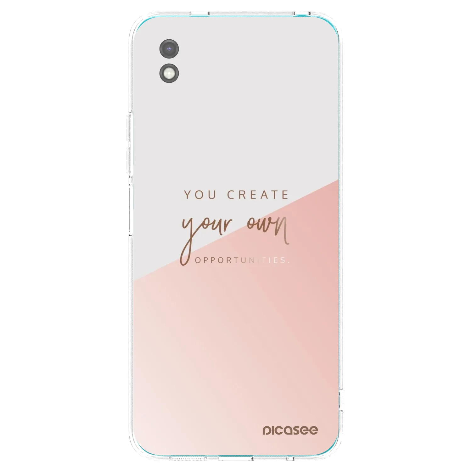 Picasee silikonový černý obal pro Xiaomi Redmi 9A - Vytvoř si svou vlastní příležitost