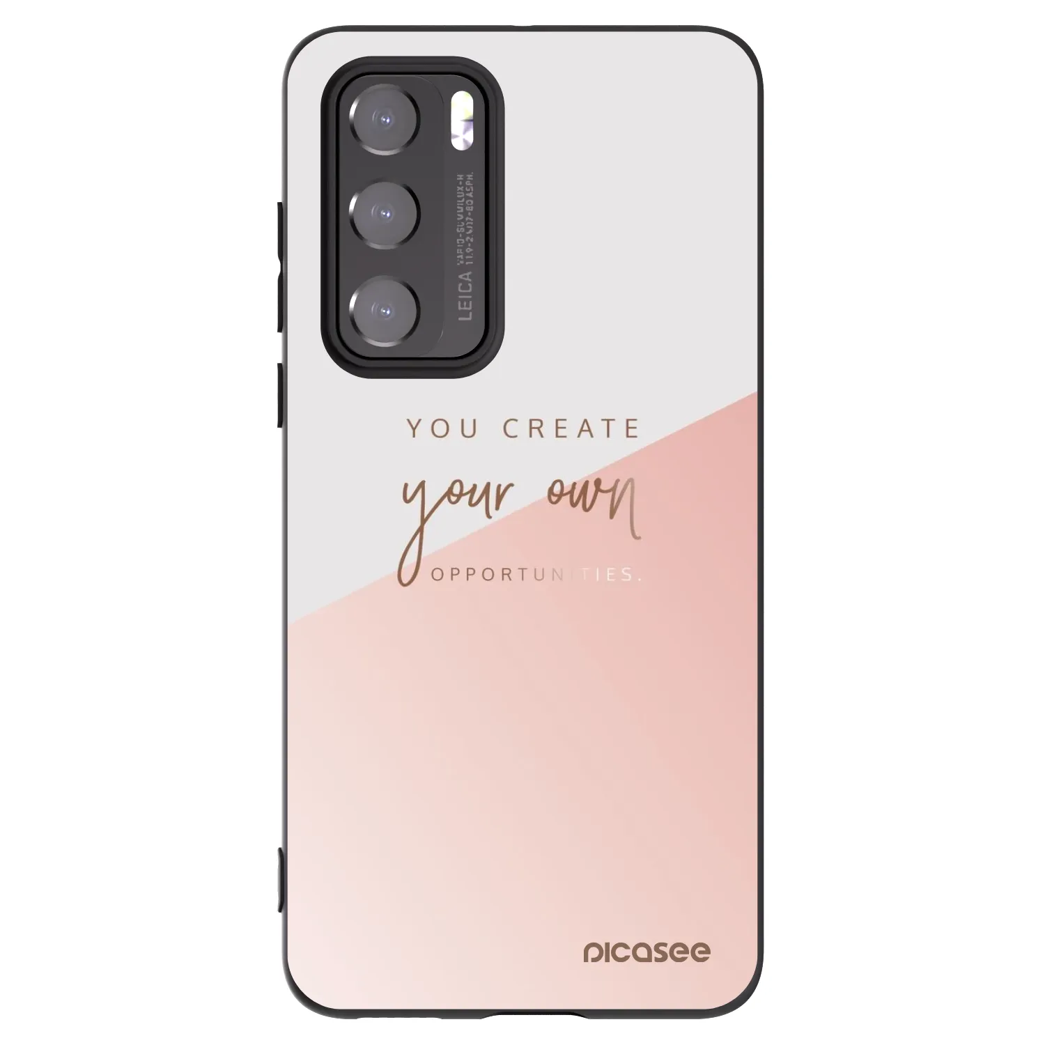 Picasee silikonový černý obal pro Huawei P40 - Vytvoř si svou vlastní příležitost