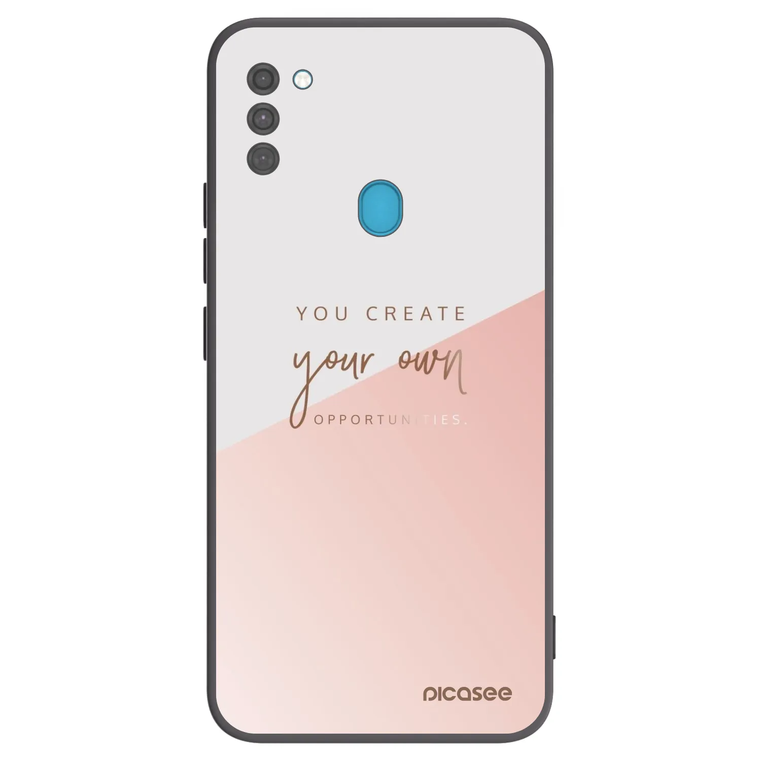 Picasee silikonový černý obal pro Samsung Galaxy M11 - Vytvoř si svou vlastní příležitost