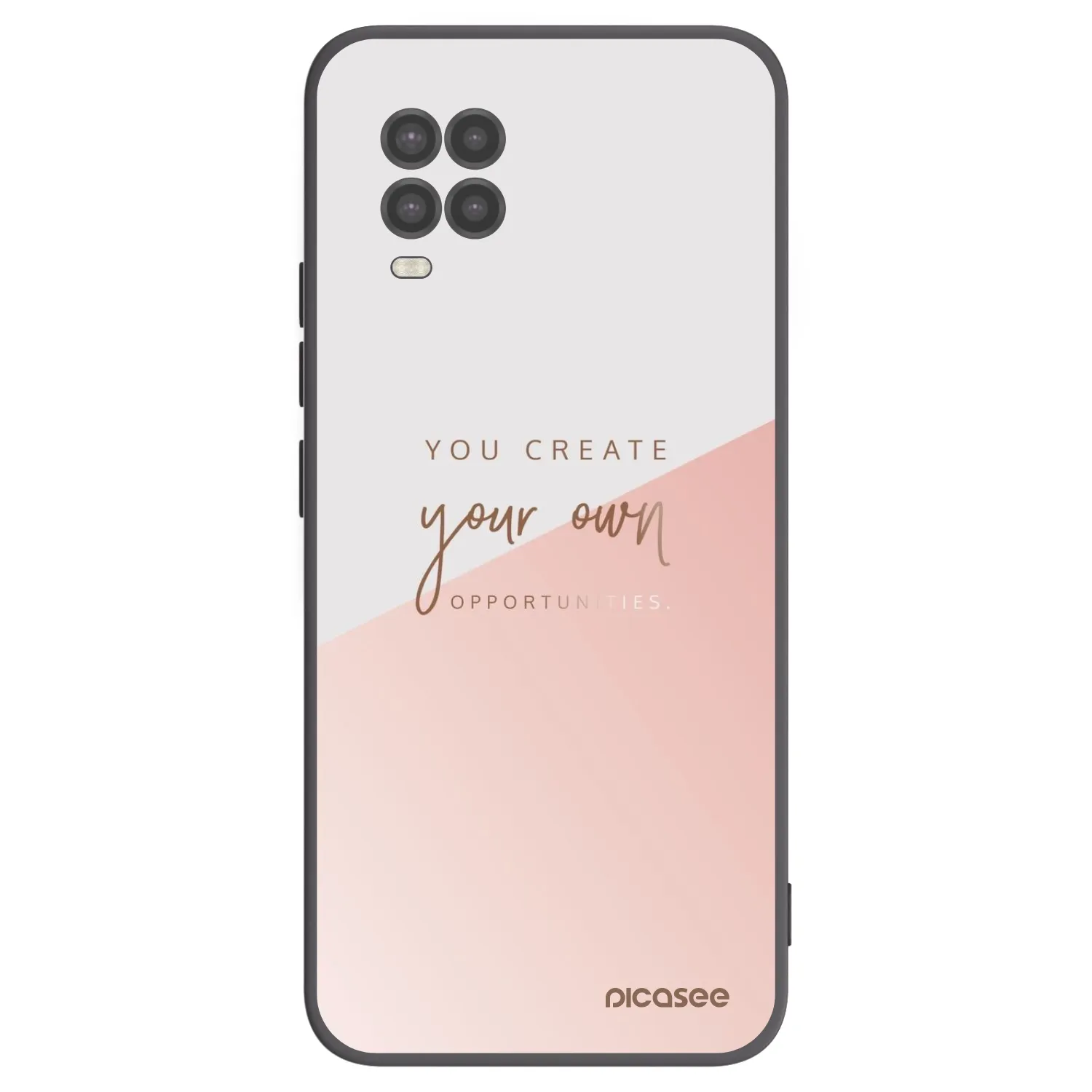Picasee silikonový černý obal pro Xiaomi Mi 10 Lite - Vytvoř si svou vlastní příležitost