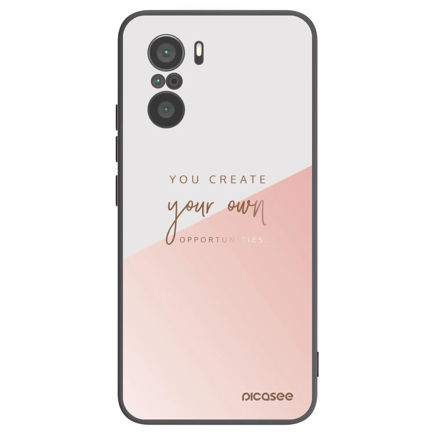 Picasee silikonový černý obal pro Xiaomi Poco F3 - Vytvoř si svou vlastní příležitost