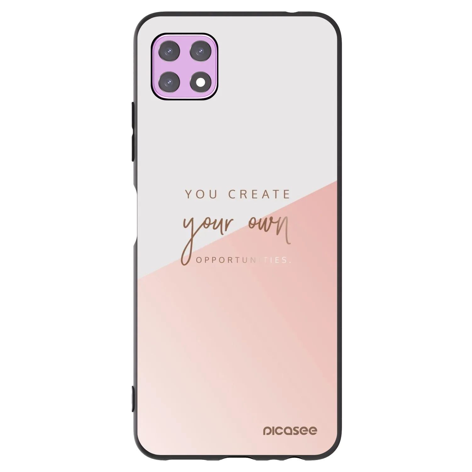 Picasee silikonový černý obal pro Samsung Galaxy A22 A226B 5G - Vytvoř si svou vlastní příležitost
