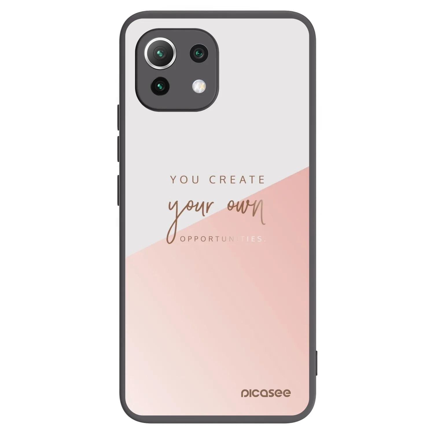 Picasee silikonový černý obal pro Xiaomi 11 Lite 5G NE - Vytvoř si svou vlastní příležitost