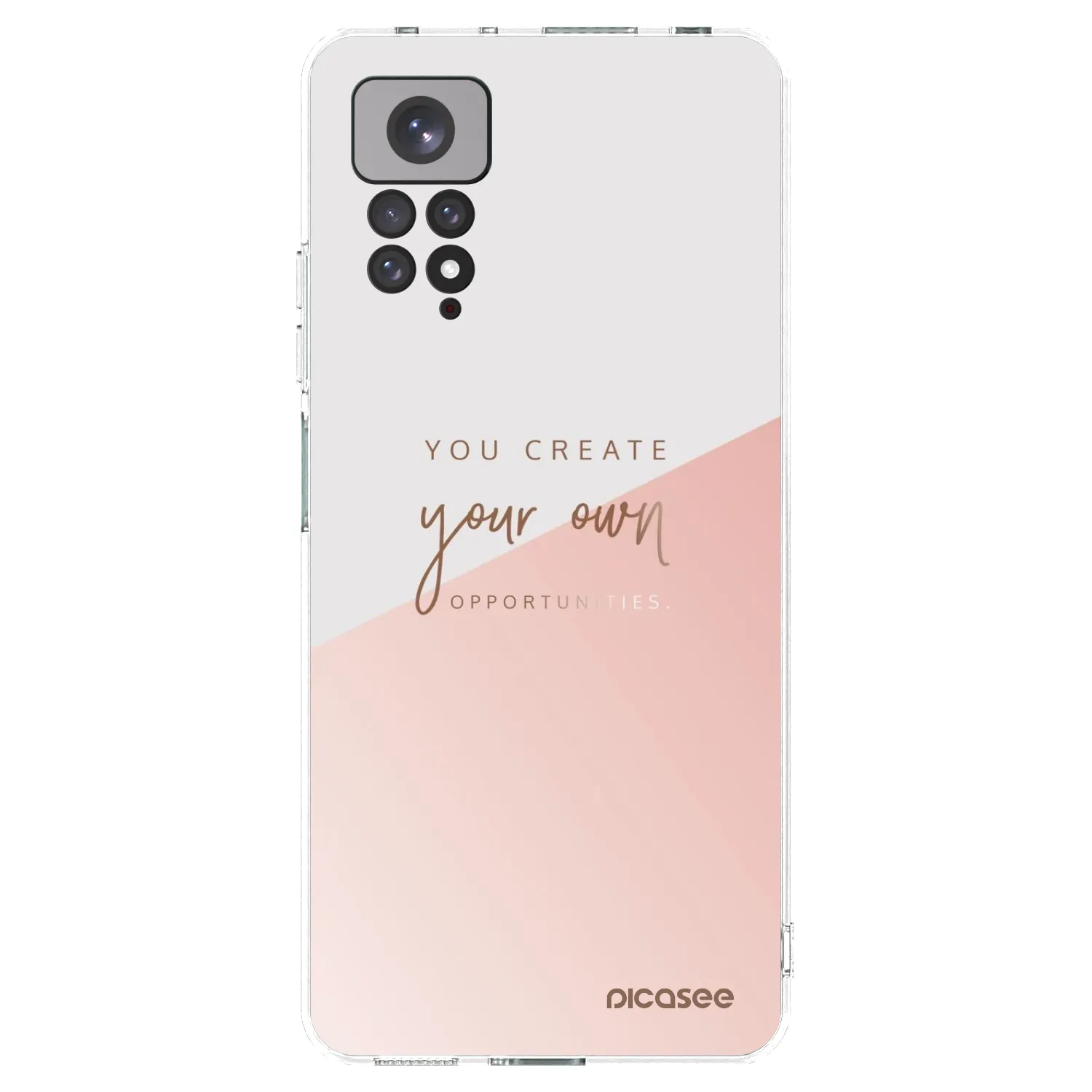 Picasee silikonový průhledný obal pro Xiaomi Redmi Note 11 - Vytvoř si svou vlastní příležitost