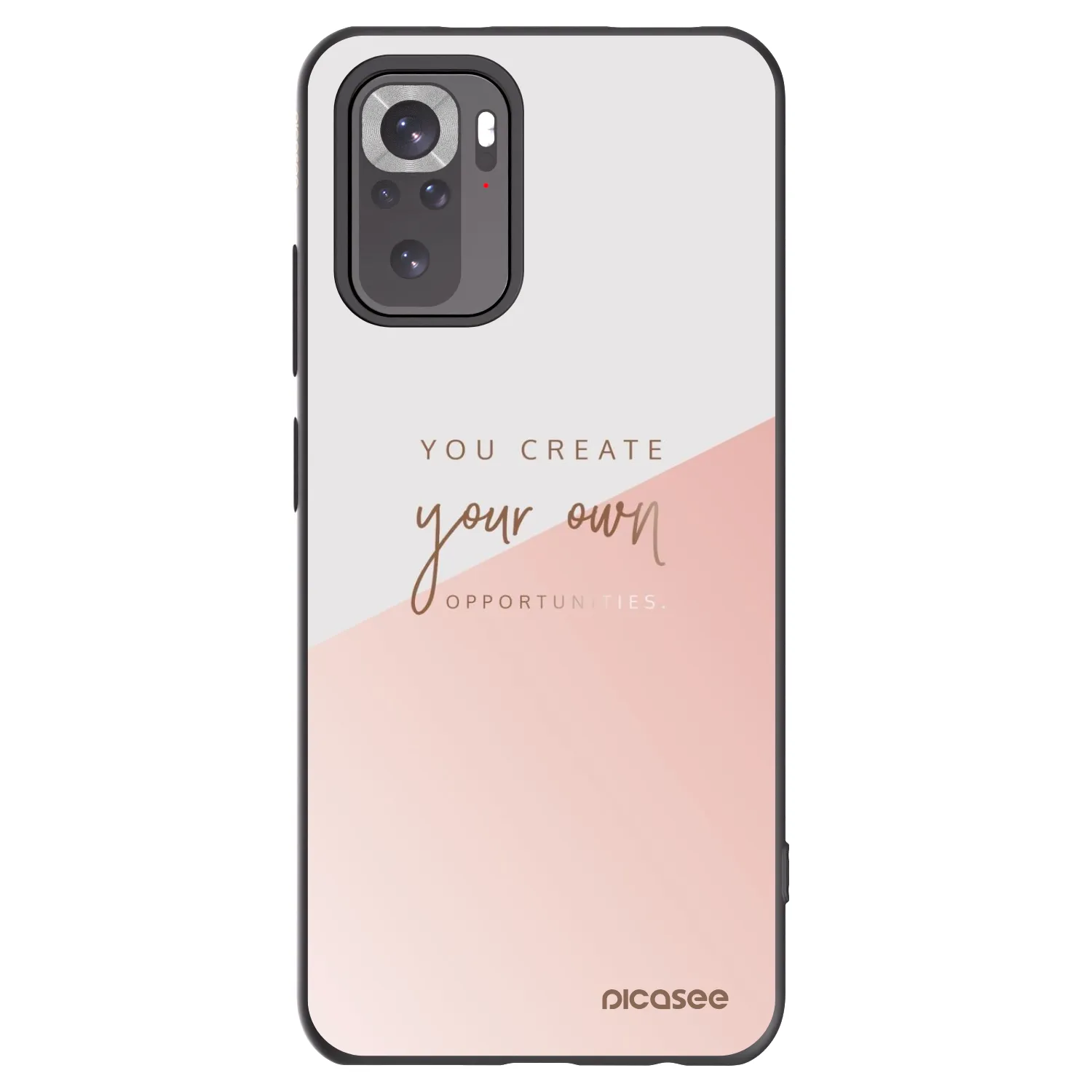 Picasee silikonový černý obal pro Xiaomi Redmi Note 11S 4G - Vytvoř si svou vlastní příležitost