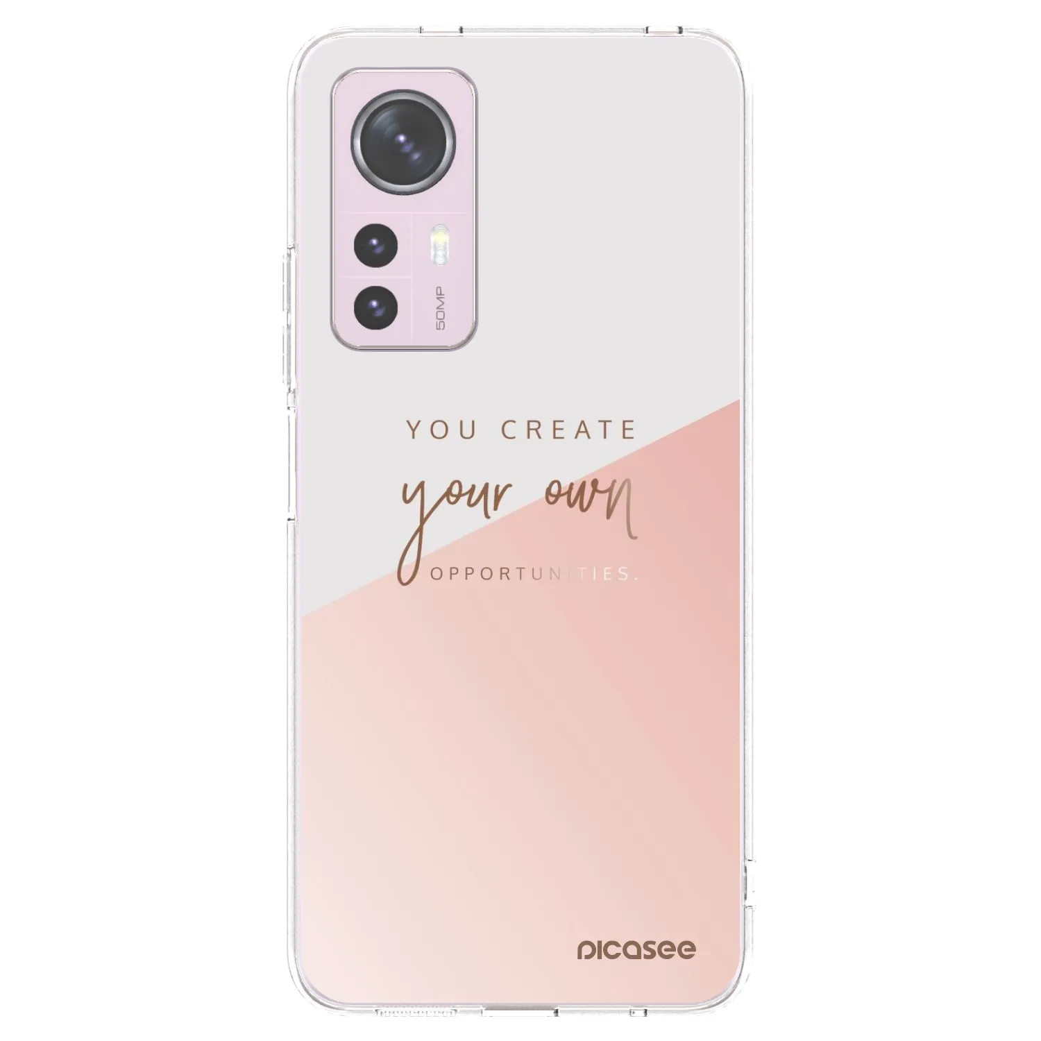 Picasee silikonový průhledný obal pro Xiaomi 12 - Vytvoř si svou vlastní příležitost
