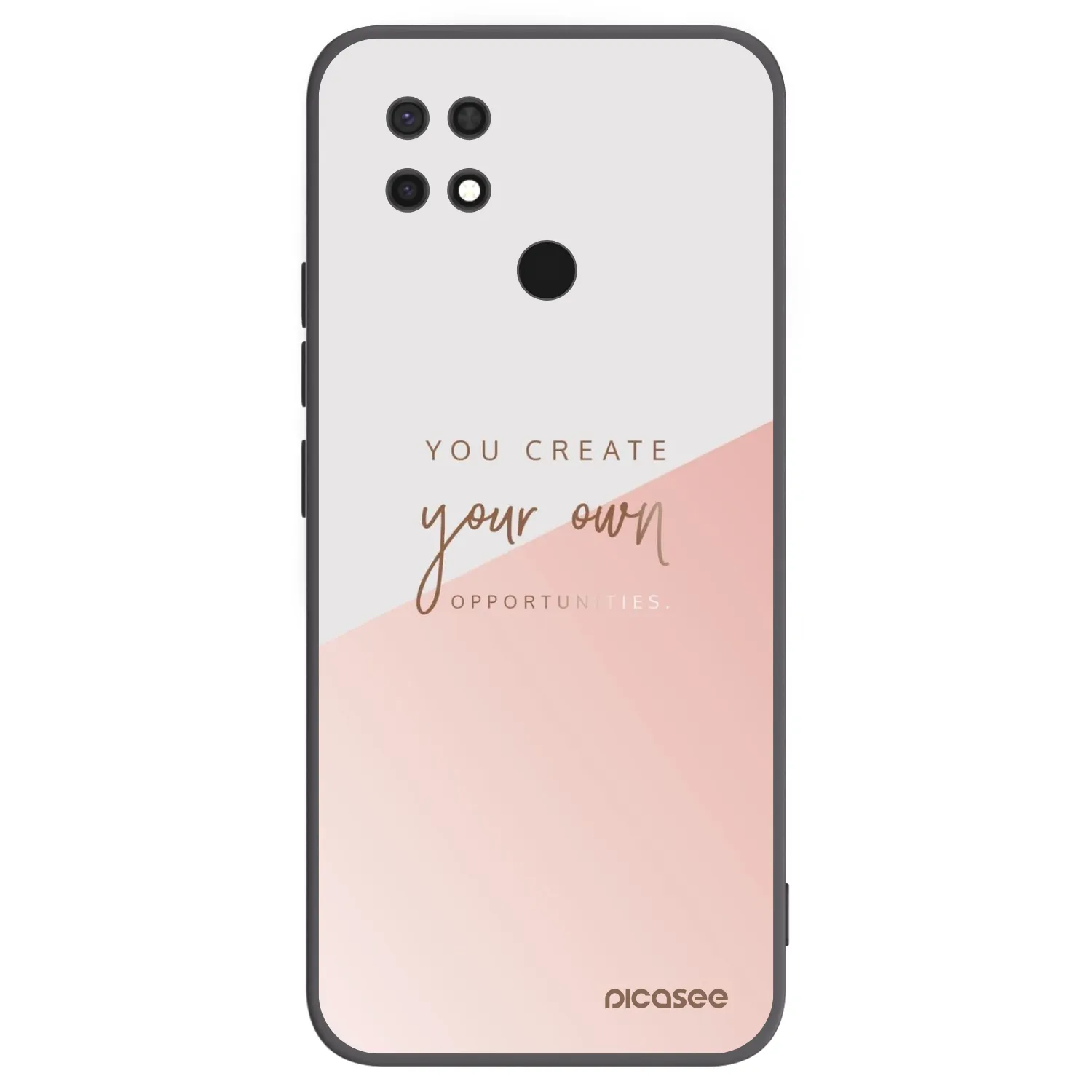 Picasee silikonový černý obal pro Xiaomi Redmi 10C - Vytvoř si svou vlastní příležitost