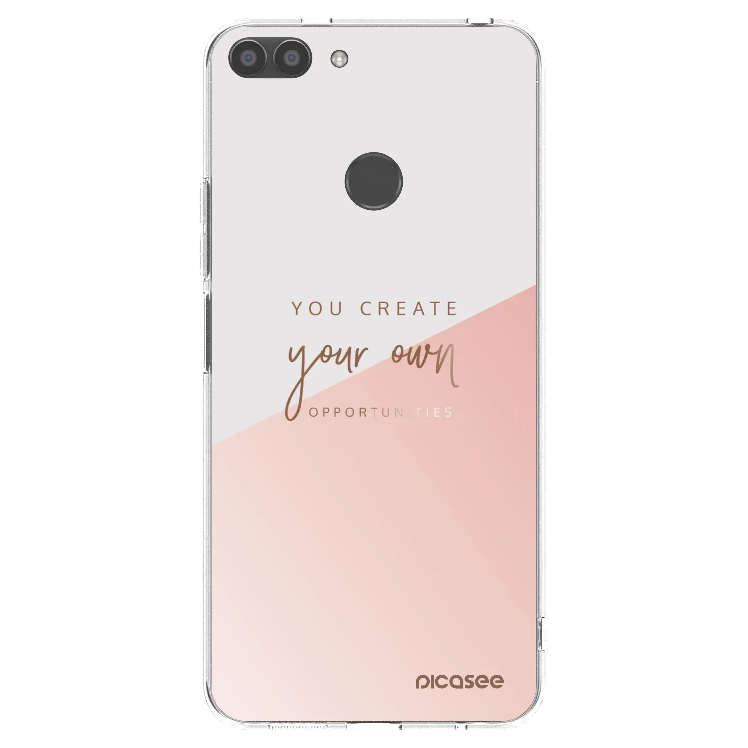 Picasee silikonový průhledný obal pro Huawei P Smart - You create your own opportunities