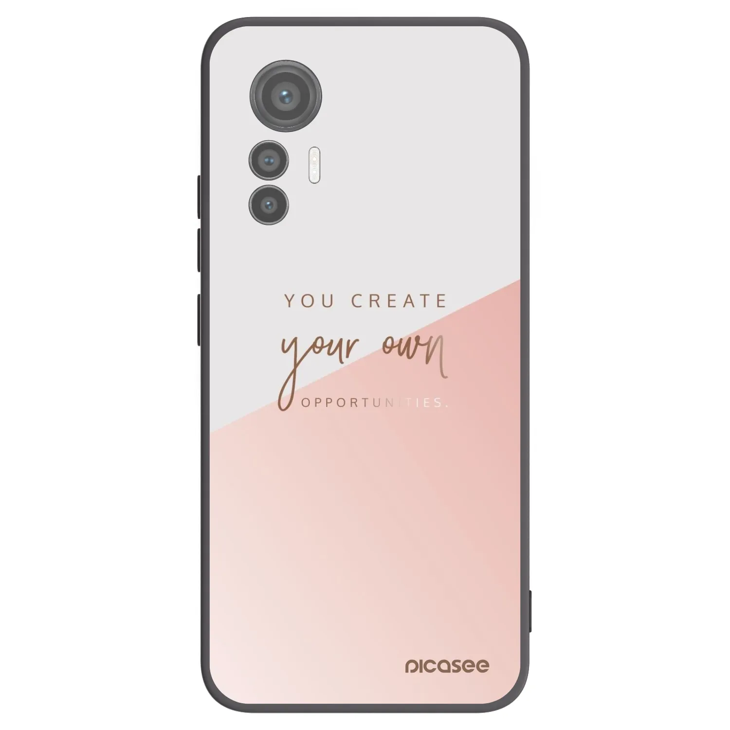 Picasee silikonový černý obal pro Xiaomi 12 Lite - Vytvoř si svou vlastní příležitost