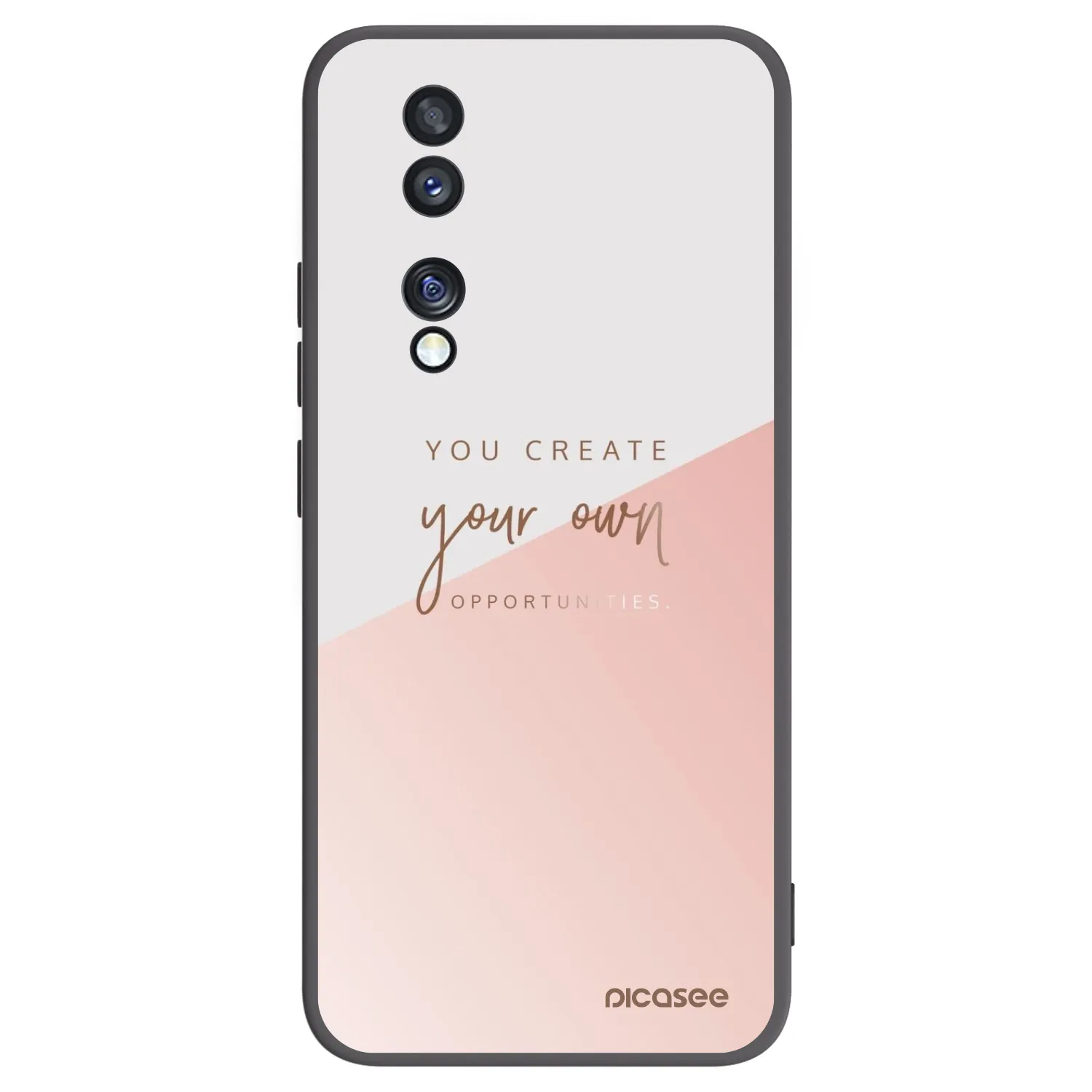 Picasee silikonový černý obal pro Honor 70 - Vytvoř si svou vlastní příležitost