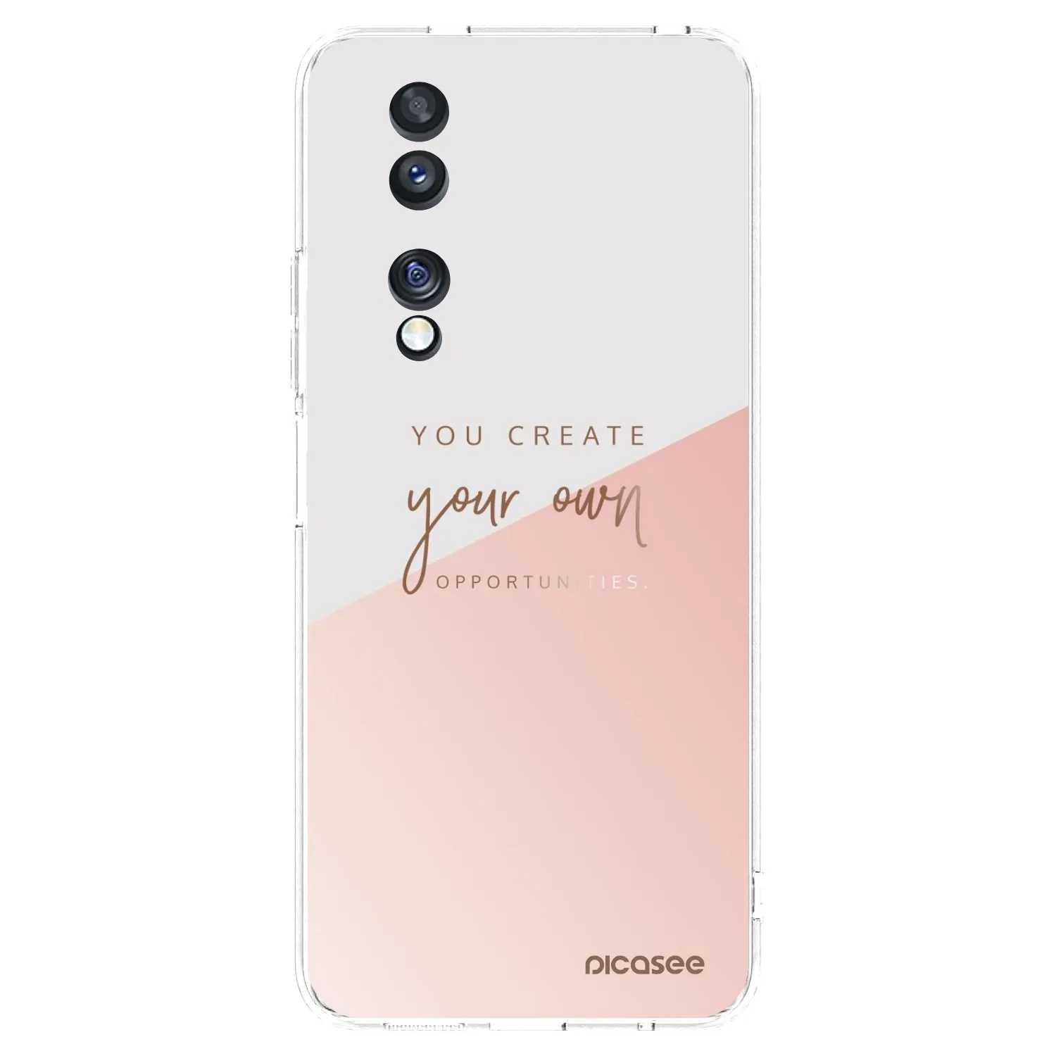 Picasee silikonový průhledný obal pro Honor 70 - Vytvoř si svou vlastní příležitost