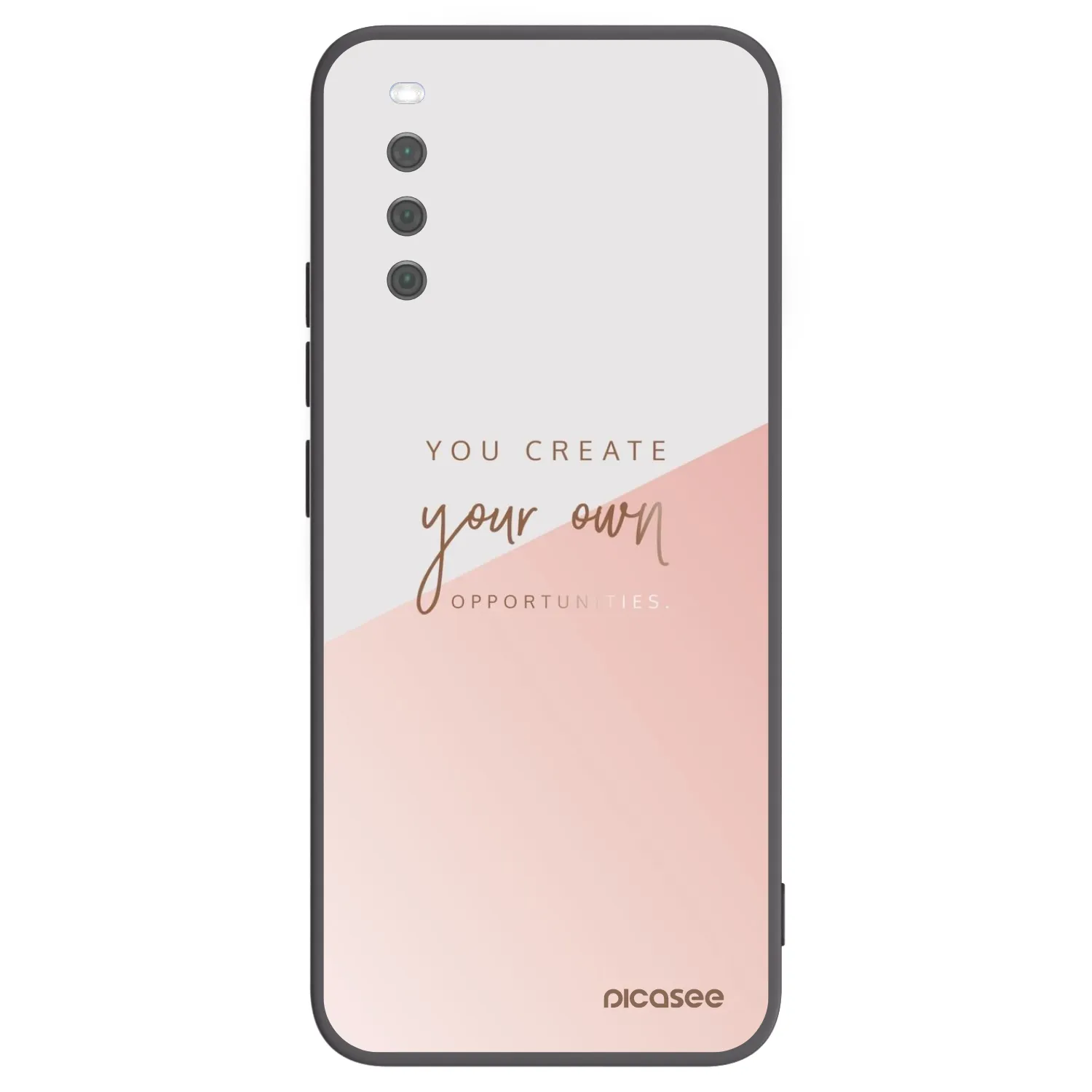 Picasee silikonový černý obal pro Sony Xperia 10 III - Vytvoř si svou vlastní příležitost