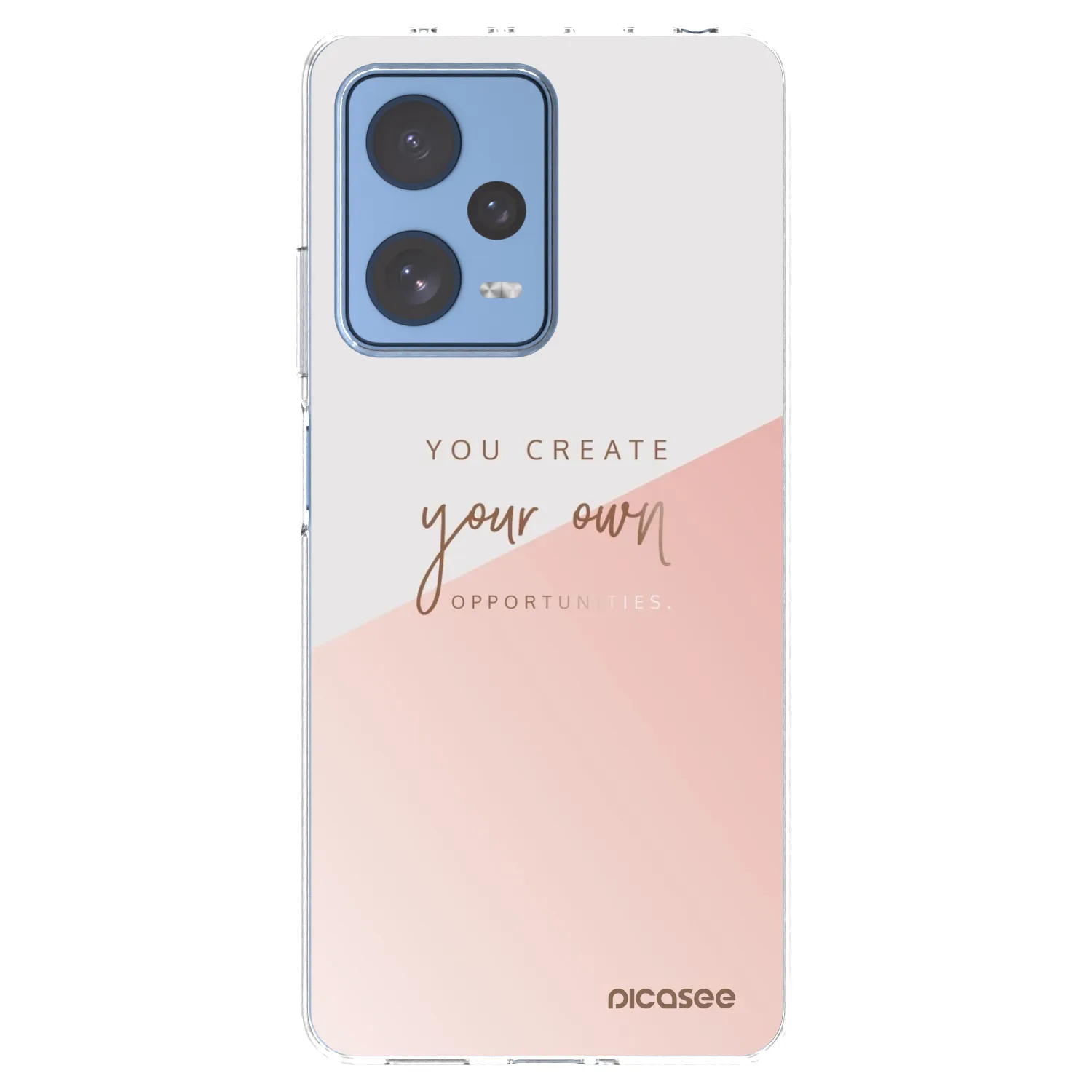 Picasee silikonový průhledný obal pro Xiaomi Redmi Note 12 Pro 5G - Vytvoř si svou vlastní příležitost