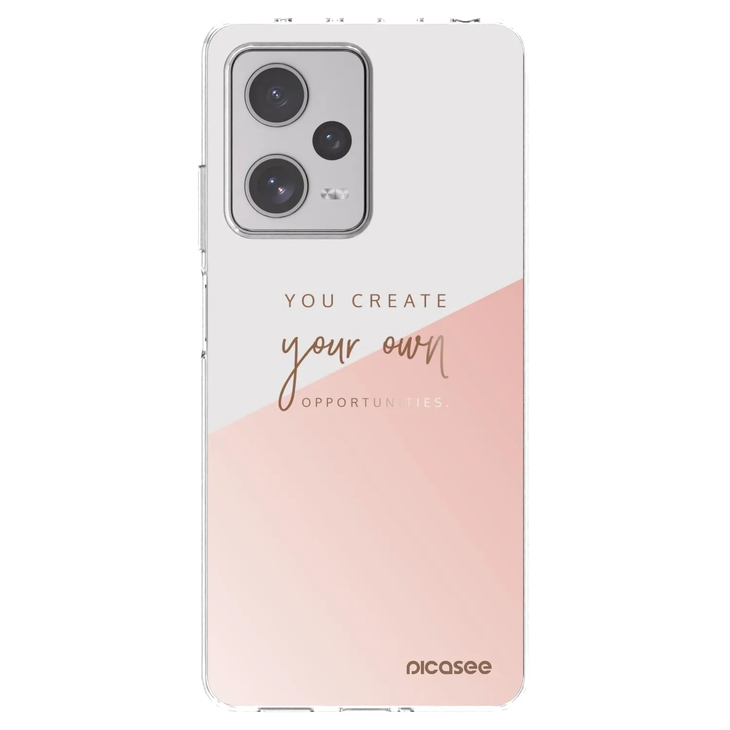 Picasee silikonový průhledný obal pro Xiaomi Redmi Note 12 Pro+ 5G - Vytvoř si svou vlastní příležitost