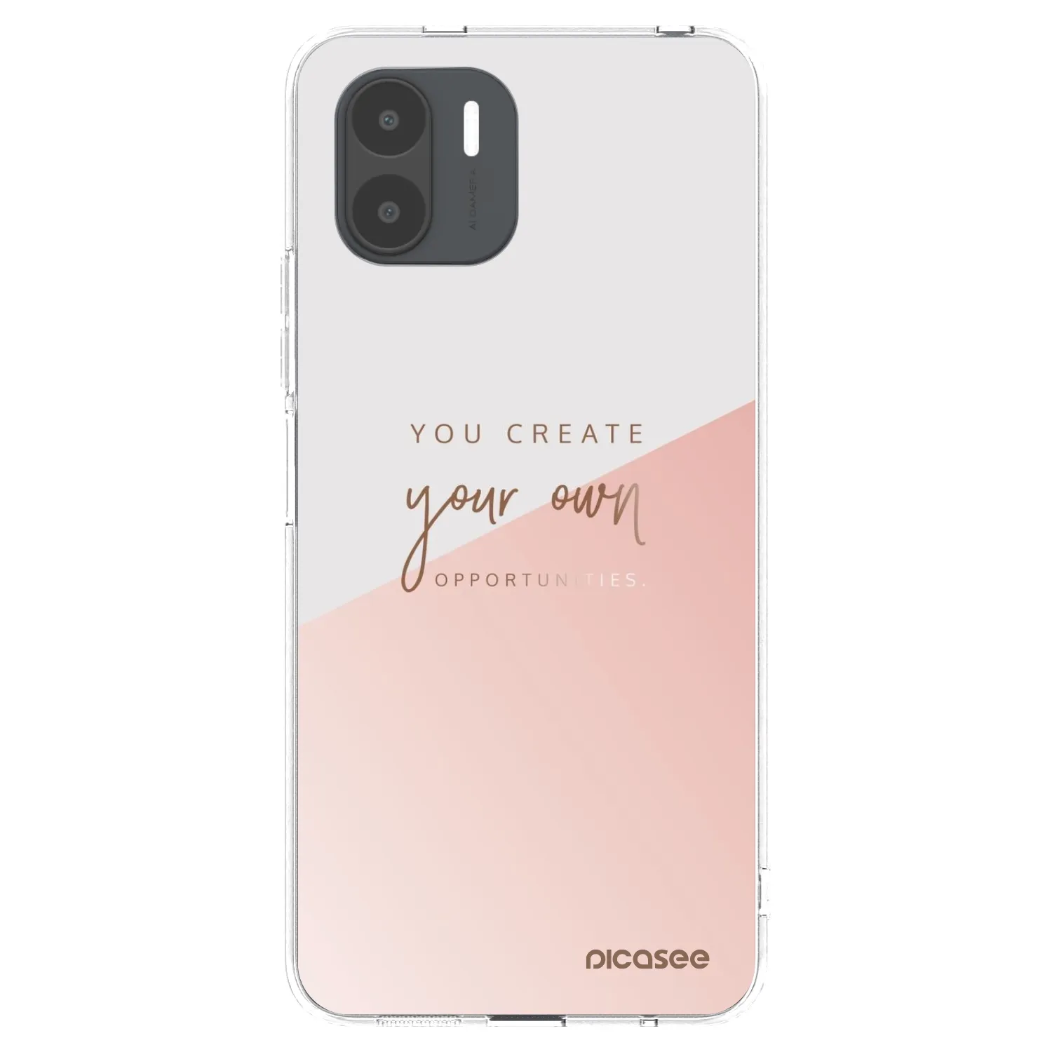 Picasee silikonový průhledný obal pro Xiaomi Redmi A2 - Vytvoř si svou vlastní příležitost