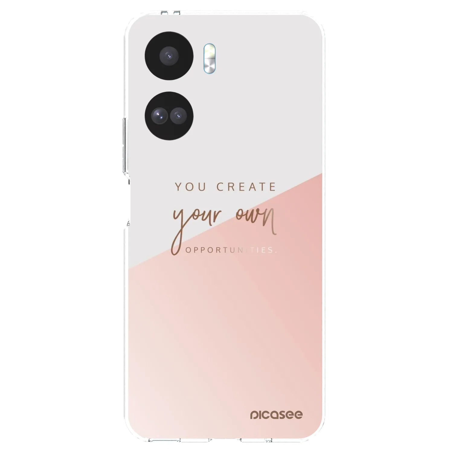 Picasee silikonový průhledný obal pro Honor 90 Lite 5G - Vytvoř si svou vlastní příležitost