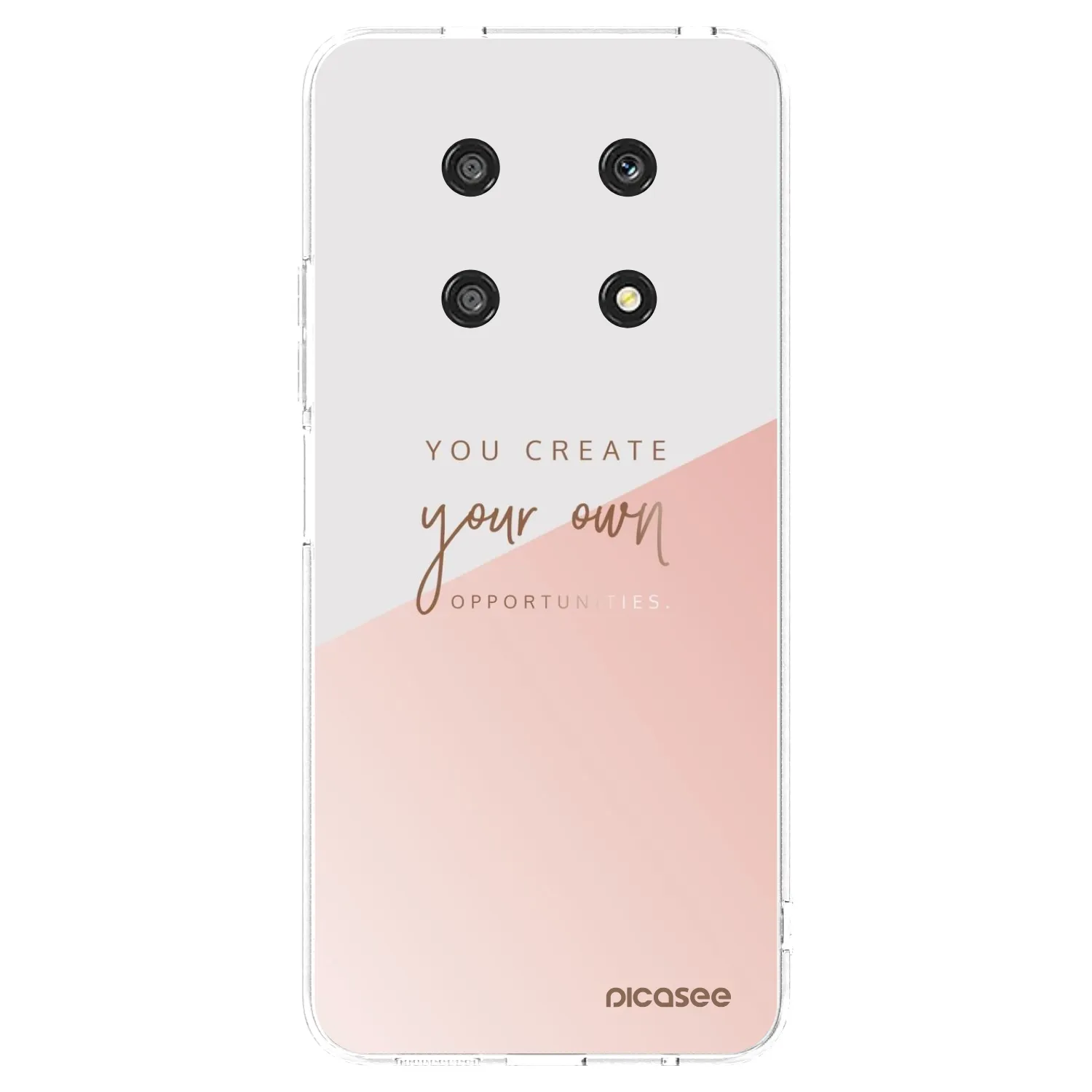 Picasee silikonový průhledný obal pro Honor Magic4 Lite 5G - Vytvoř si svou vlastní příležitost