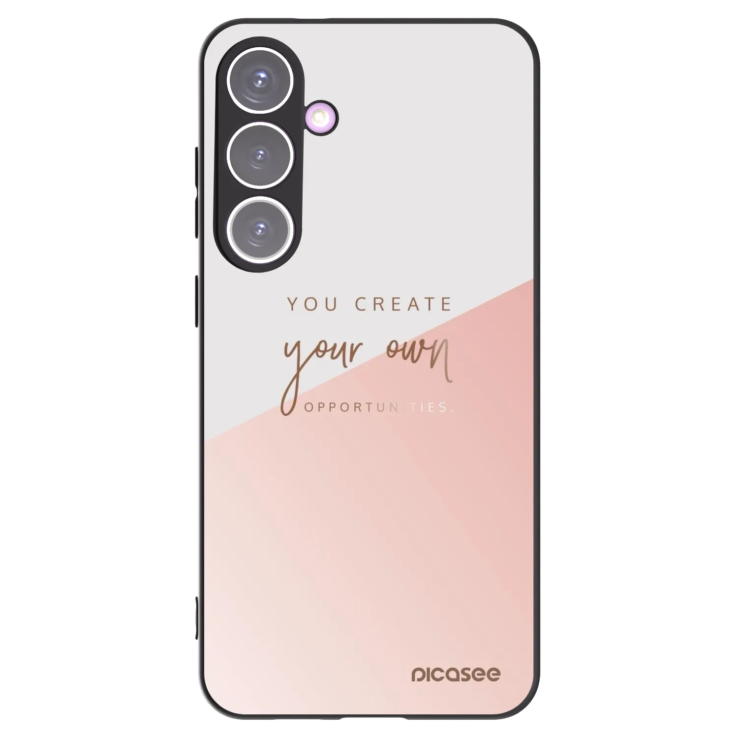 Picasee silikonový černý obal pro Samsung Galaxy S24+ S926B 5G - Vytvoř si svou vlastní příležitost
