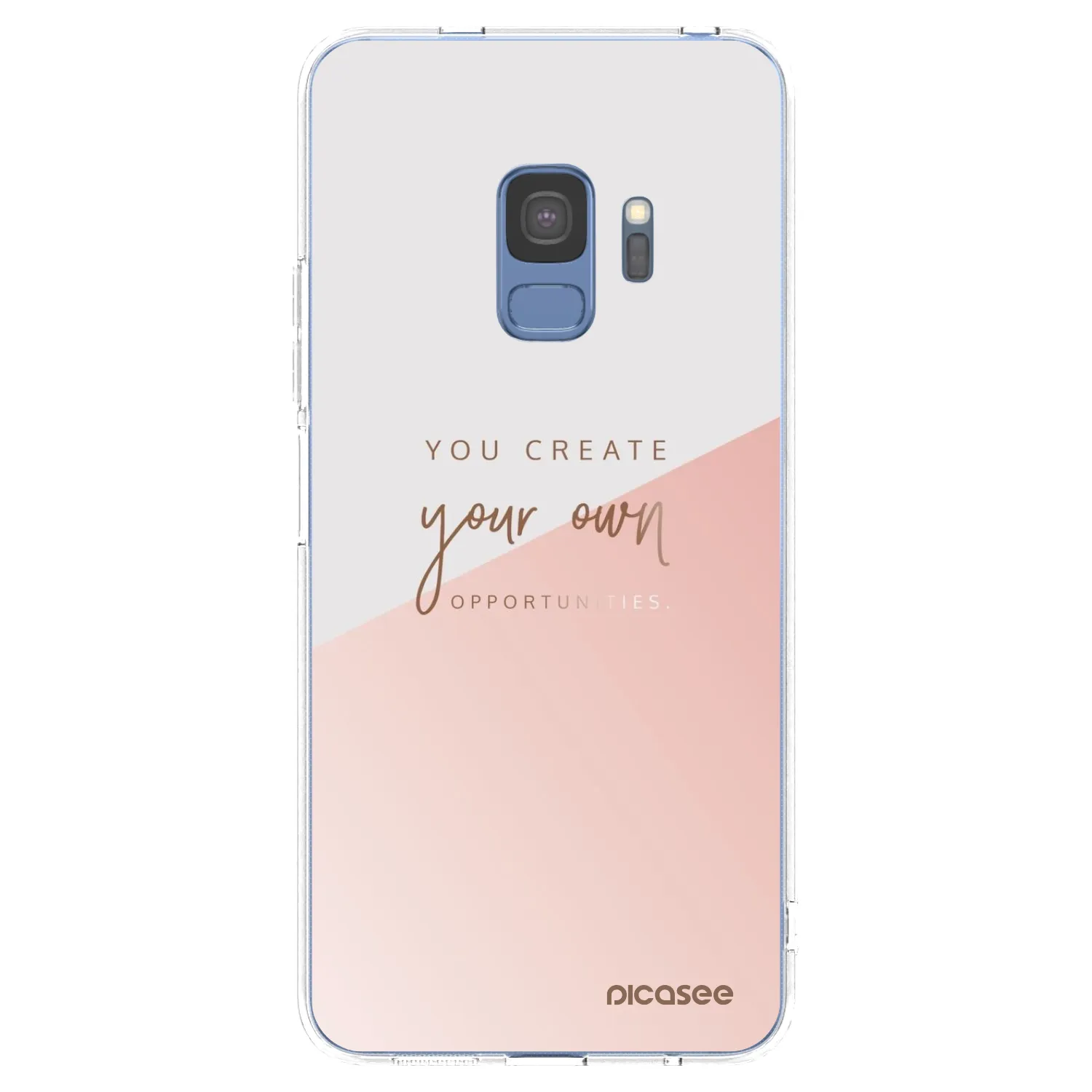 Picasee silikonový průhledný obal pro Samsung Galaxy S9 G960F - Vytvoř si svou vlastní příležitost