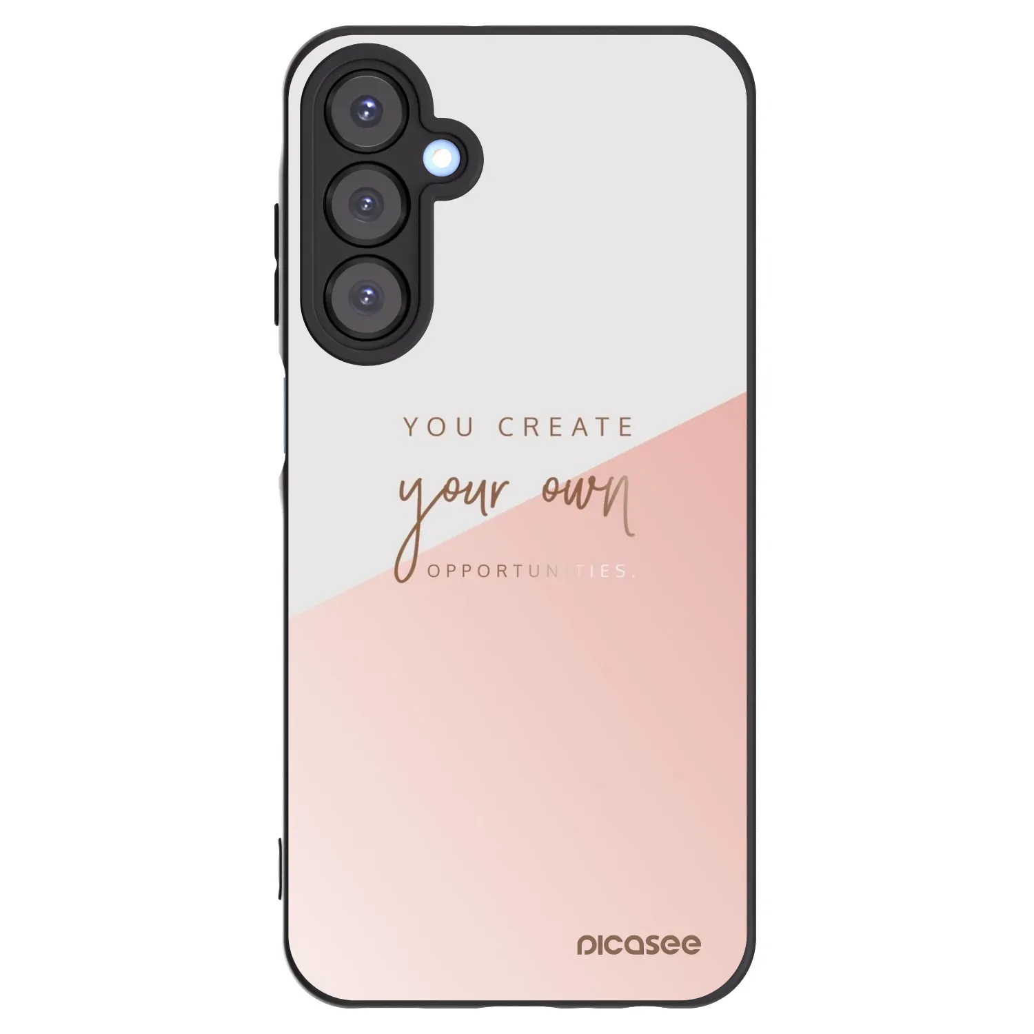 Picasee silikonový černý obal pro Samsung Galaxy A25 A256B 5G - Vytvoř si svou vlastní příležitost