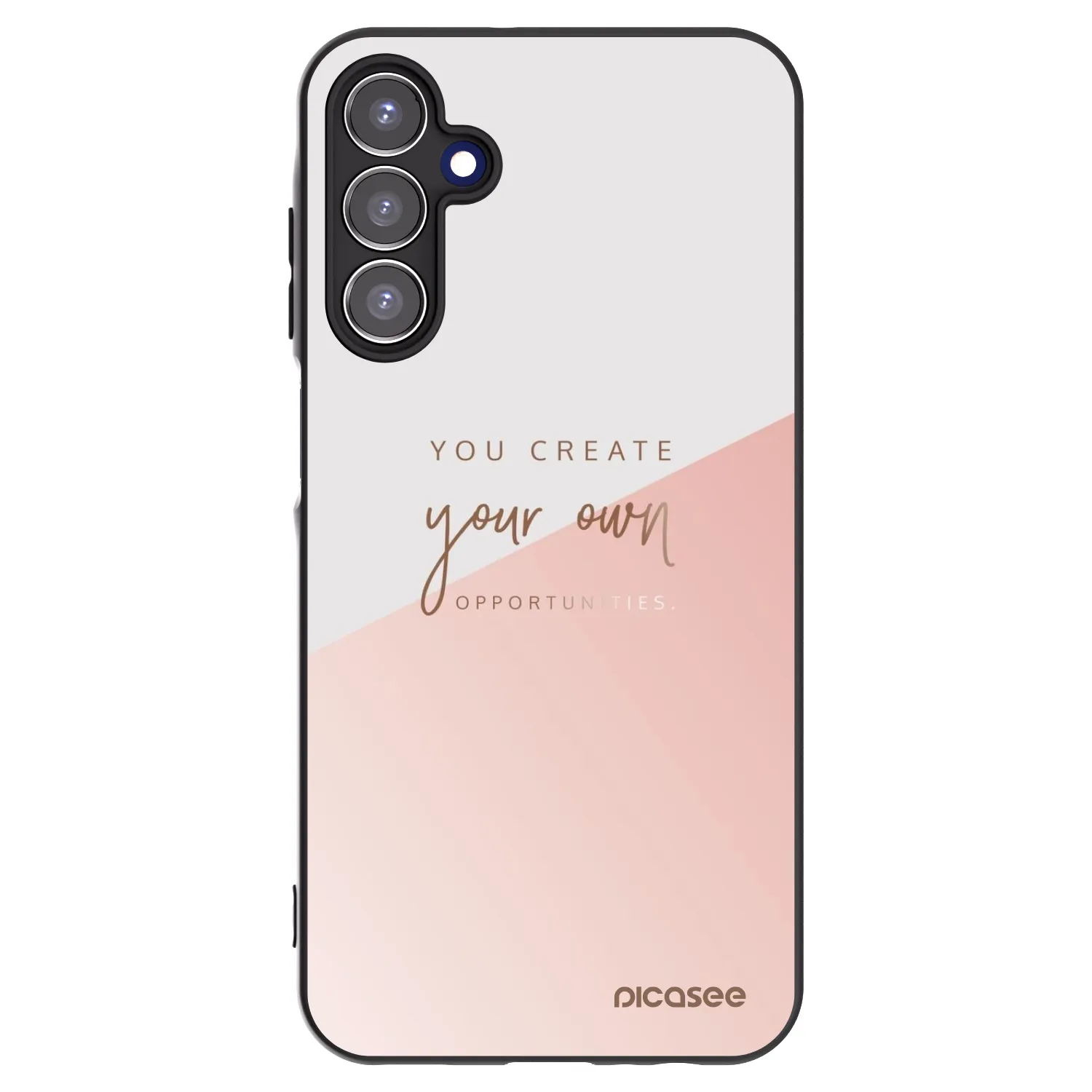 Picasee silikonový černý obal pro Samsung Galaxy A15 A155F 4G - Vytvoř si svou vlastní příležitost