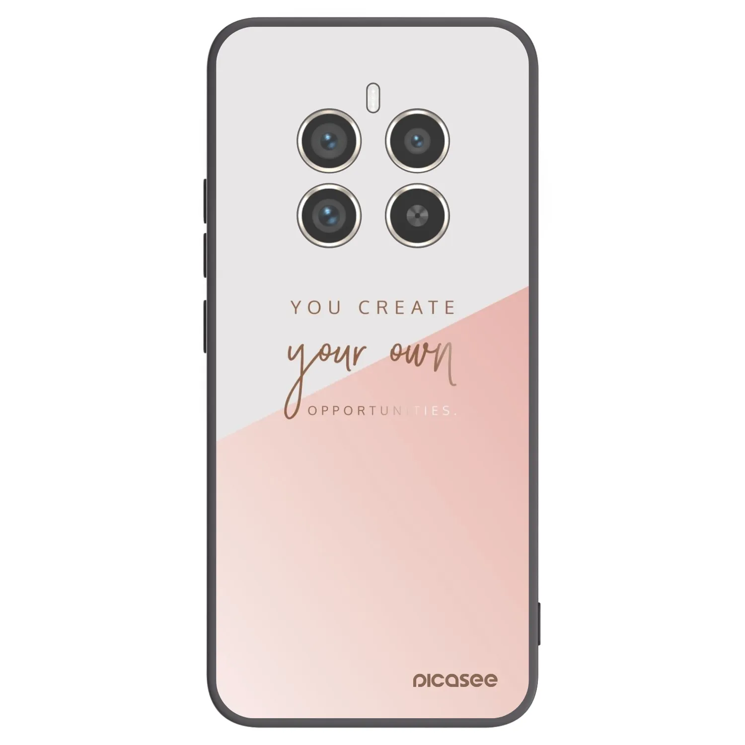 Picasee silikonový černý obal pro Realme 12 Pro 5G - Vytvoř si svou vlastní příležitost
