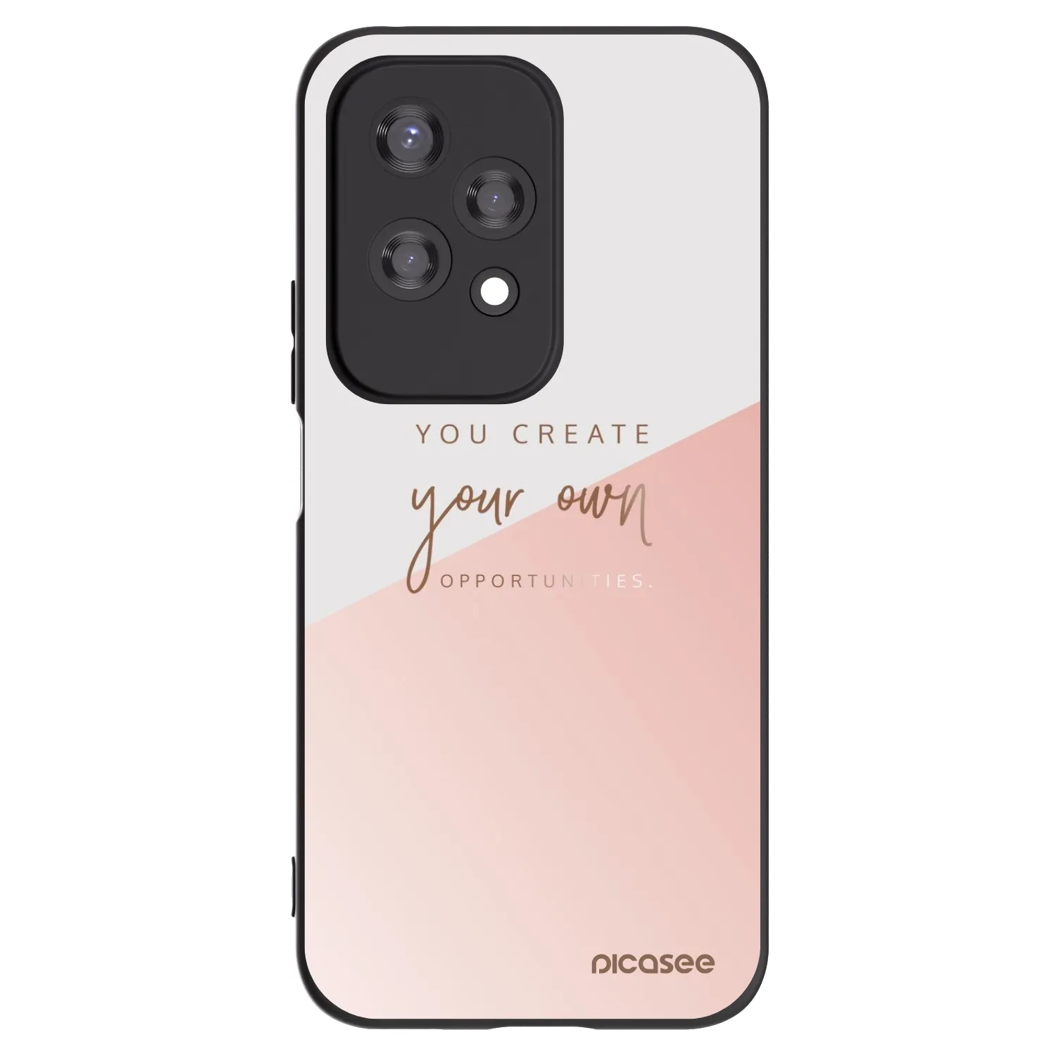 Picasee silikonový černý obal pro Honor 200 Lite - Vytvoř si svou vlastní příležitost