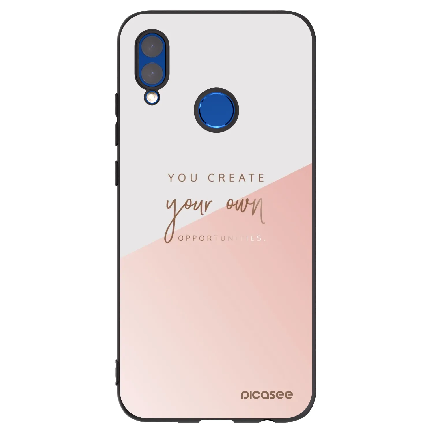 Picasee silikonový černý obal pro Huawei P Smart 2019 - Vytvoř si svou vlastní příležitost