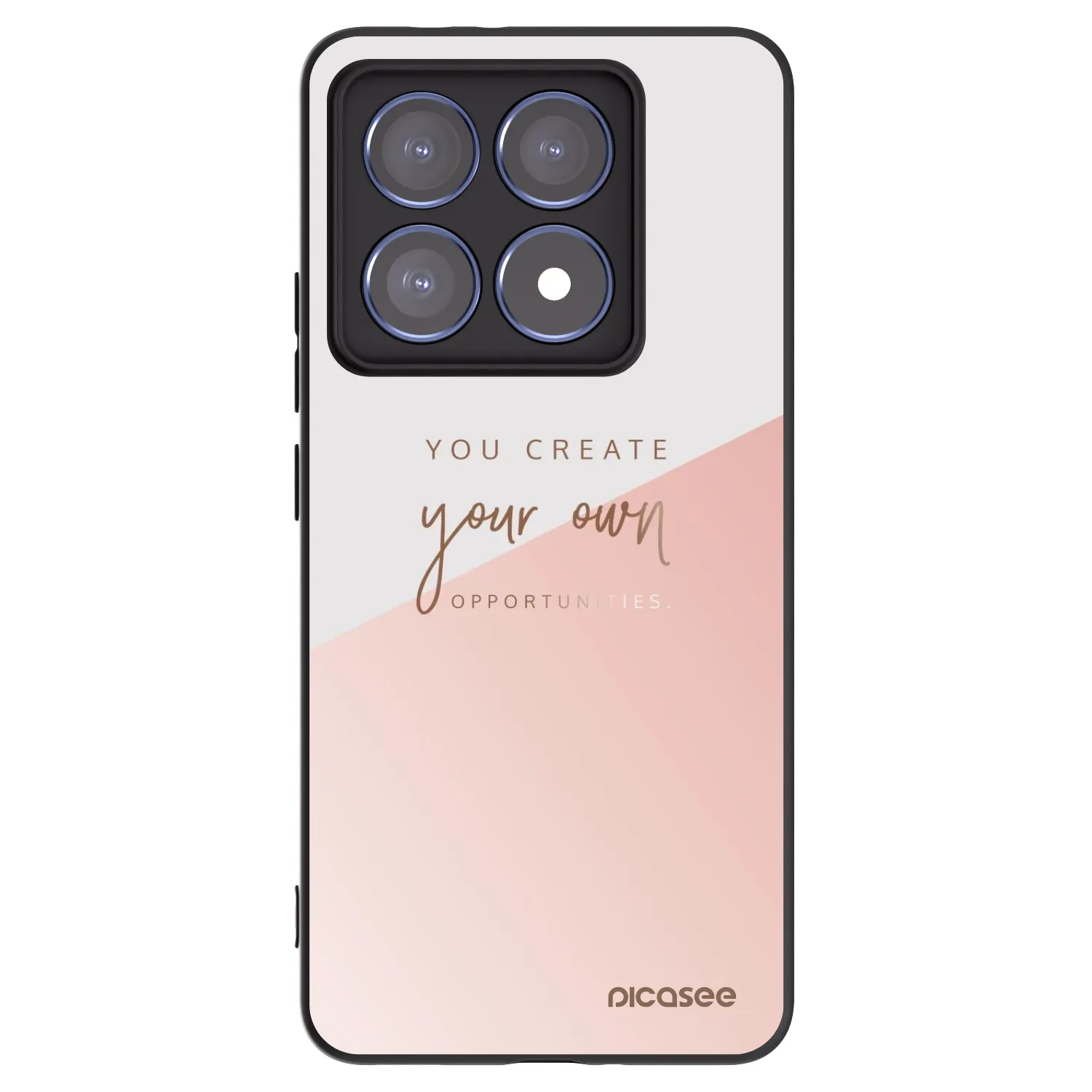 Picasee silikonový černý obal pro Xiaomi 14T Pro - Vytvoř si svou vlastní příležitost