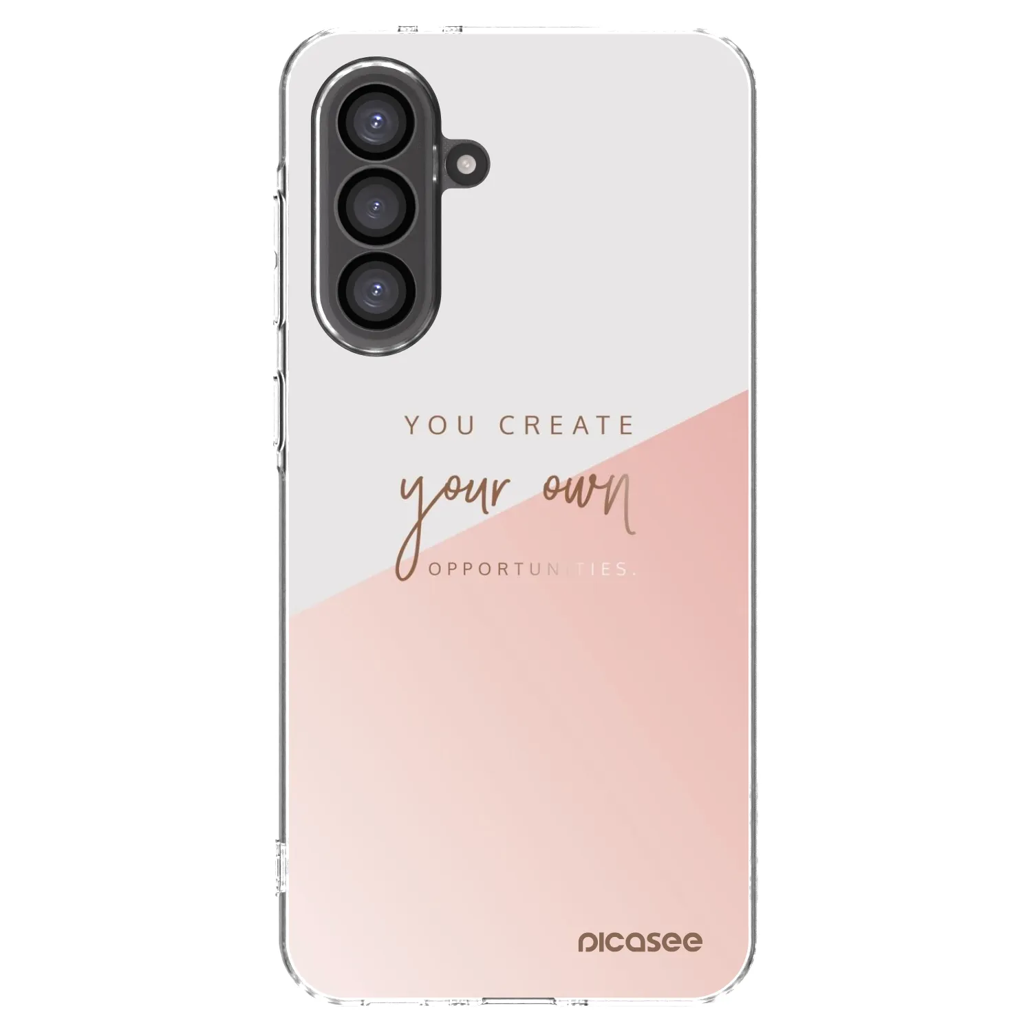 Picasee silikonový průhledný obal pro Samsung Galaxy A36 5G - Vytvoř si svou vlastní příležitost
