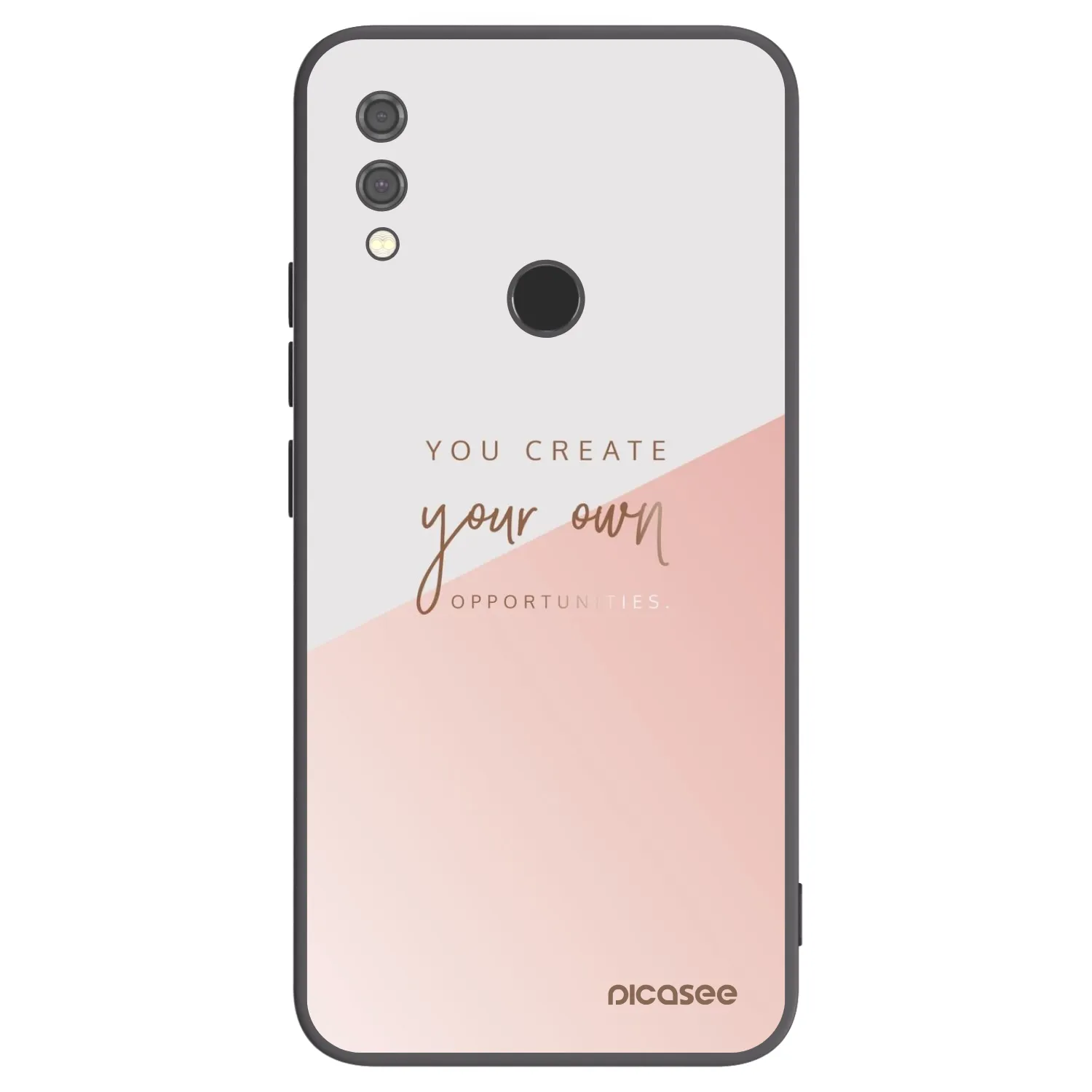 Picasee silikonový černý obal pro Xiaomi Redmi Note 7 - Vytvoř si svou vlastní příležitost