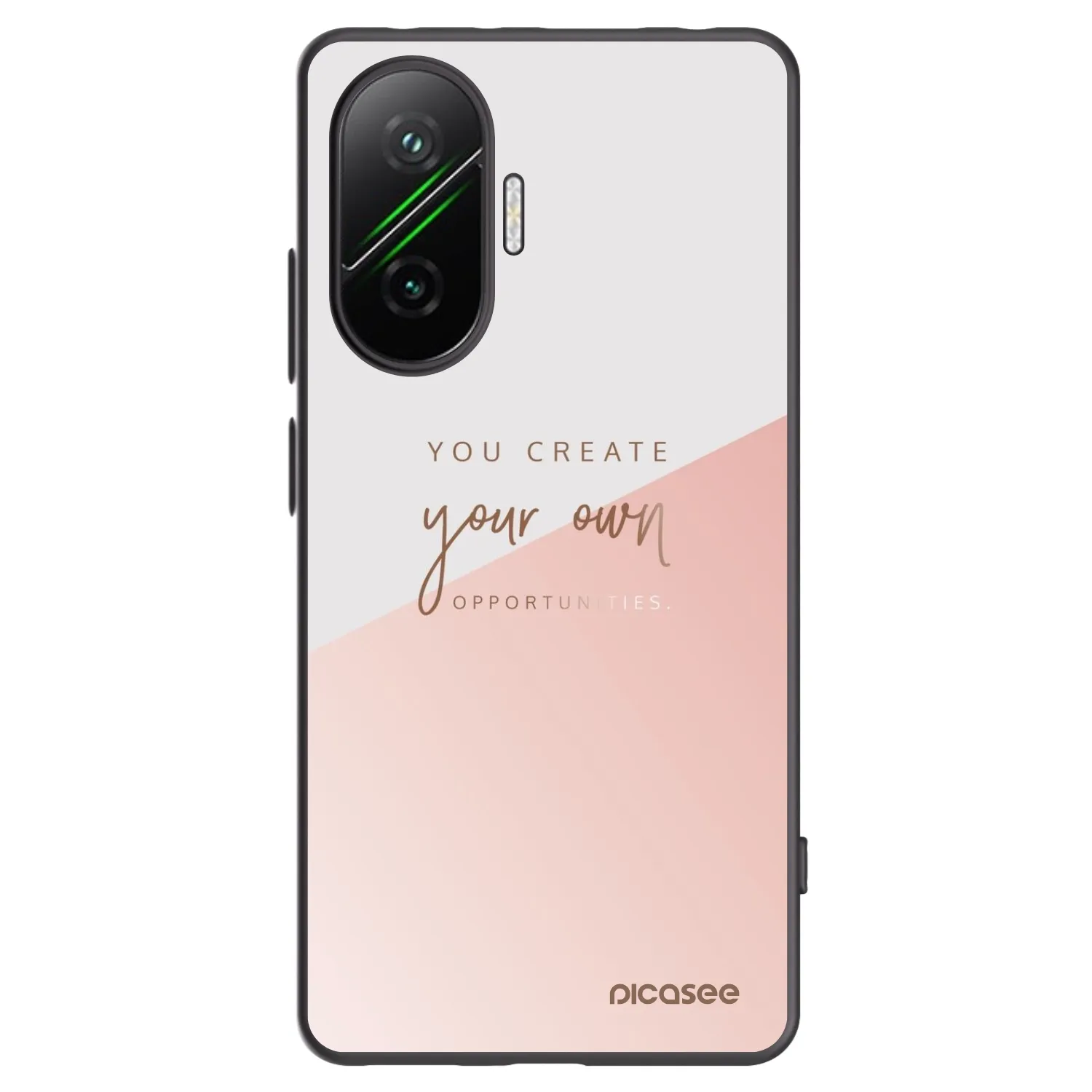 Picasee silikonový černý obal pro Xiaomi Poco F7 5G - Vytvoř si svou vlastní příležitost