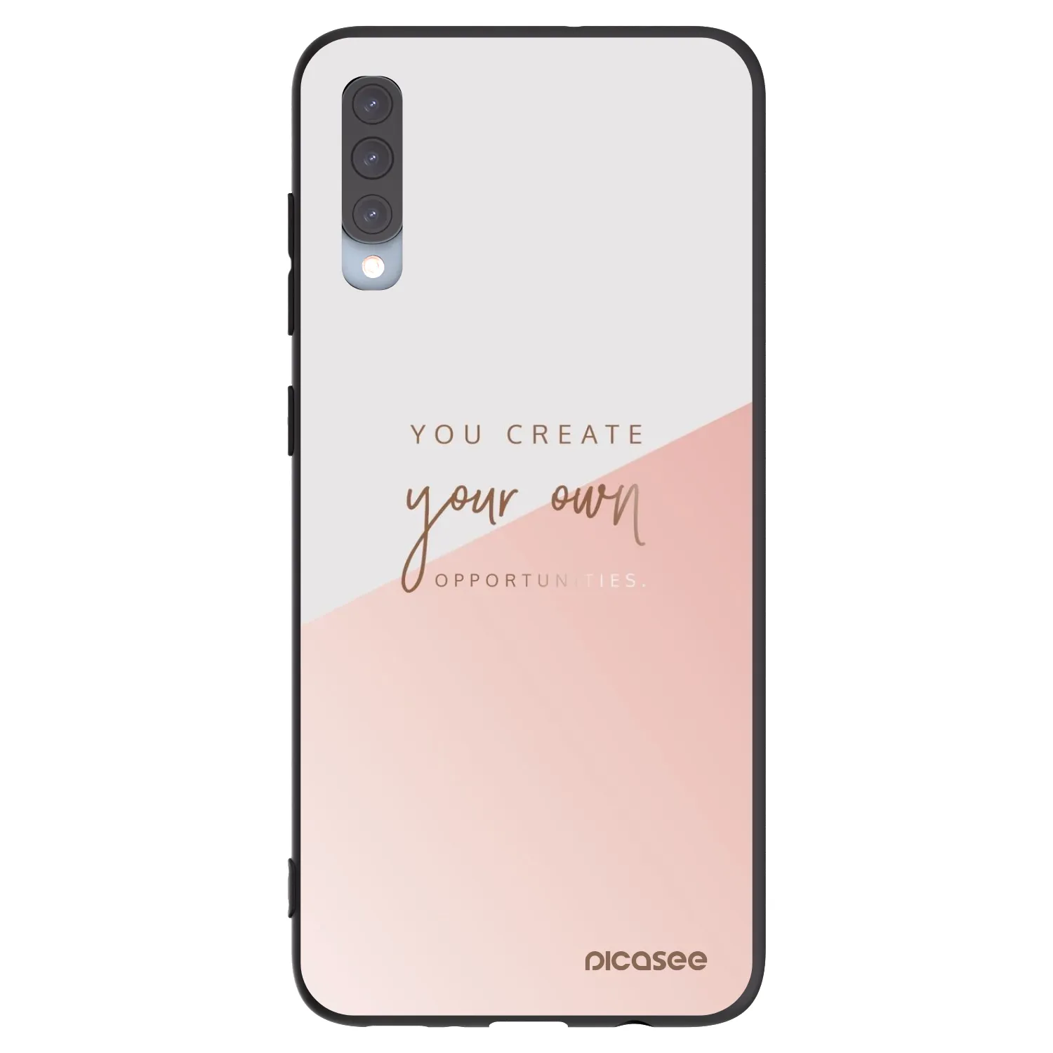 Picasee silikonový černý obal pro Samsung Galaxy A70 A705F - Vytvoř si svou vlastní příležitost