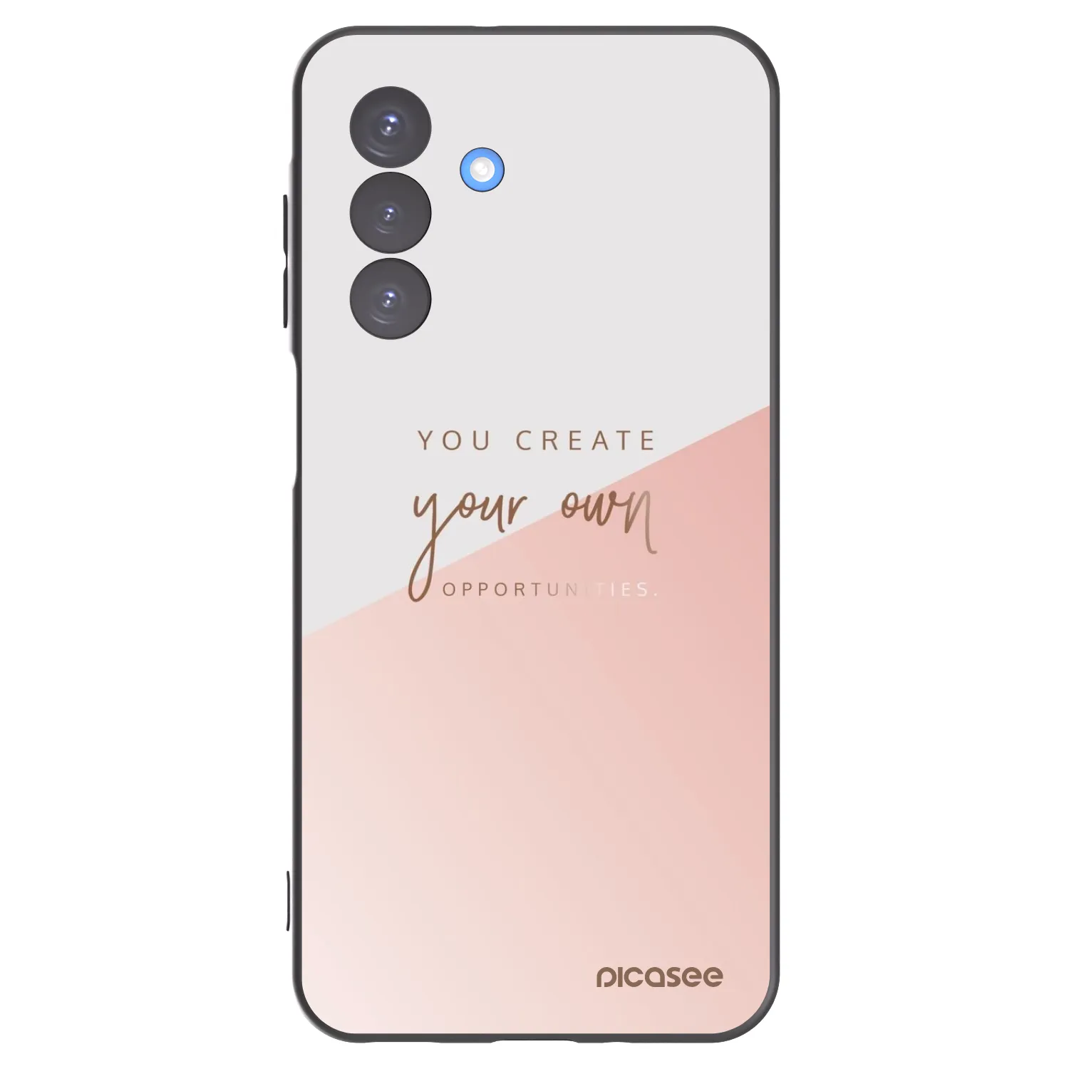 Picasee silikonový černý obal pro Samsung Galaxy A17 5G - Vytvoř si svou vlastní příležitost