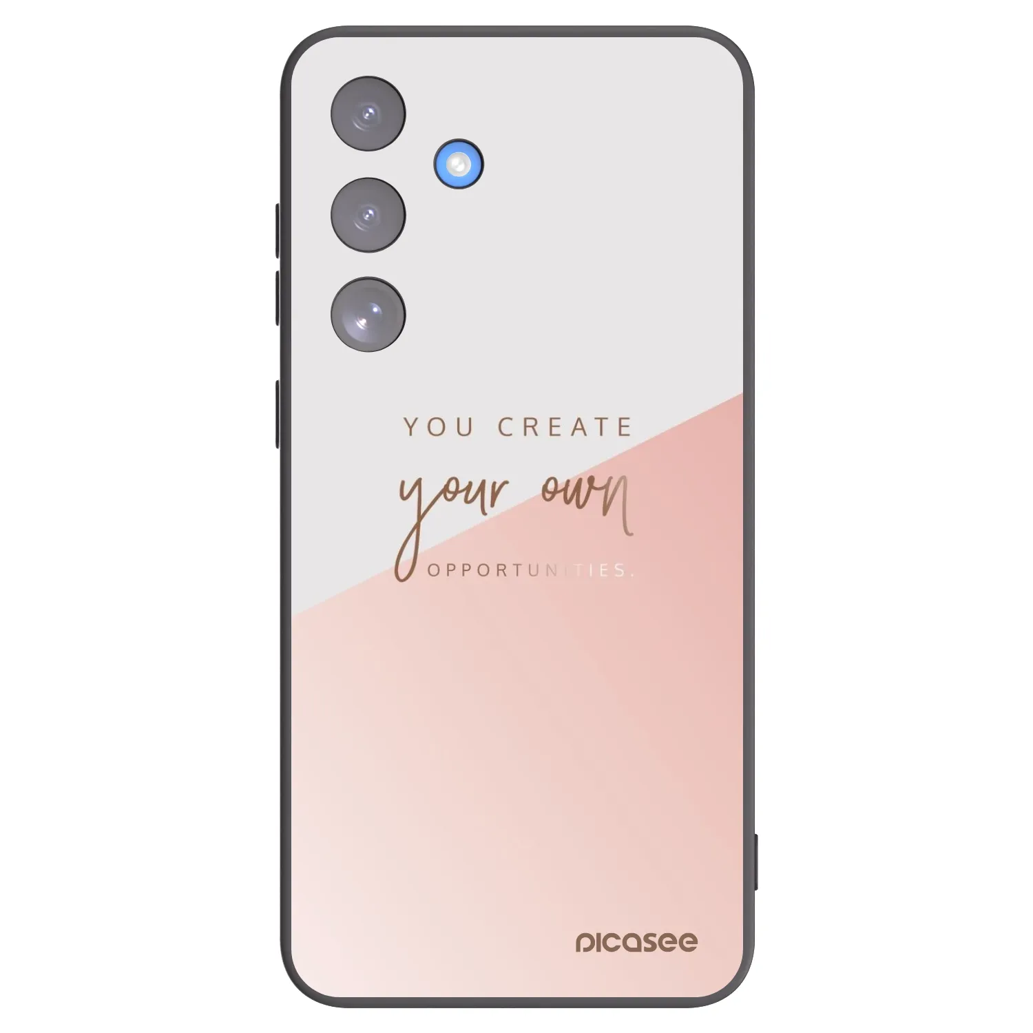 Picasee silikonový černý obal pro Samsung Galaxy S25 FE 5G - Vytvoř si svou vlastní příležitost