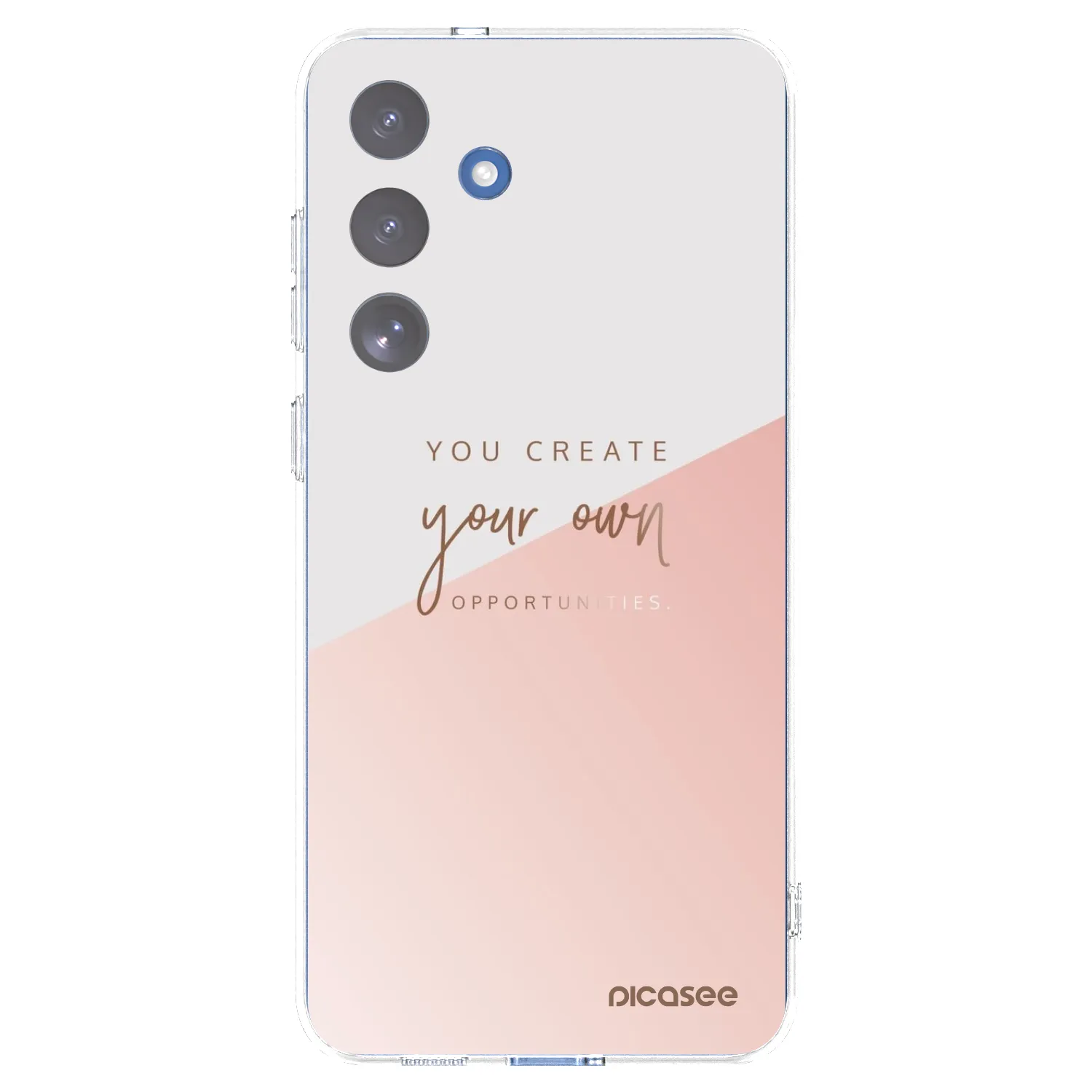 Picasee silikonový průhledný obal pro Samsung Galaxy S25 FE 5G - Vytvoř si svou vlastní příležitost