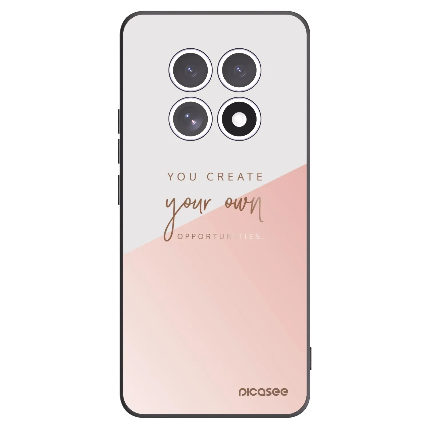 Picasee silikonový černý obal pro Xiaomi Redmi Note 15 5G - You create your own opportunities