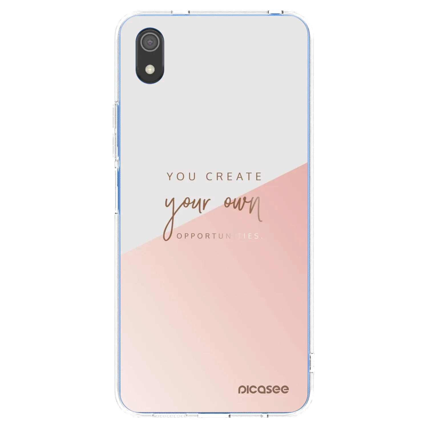 Picasee silikonový průhledný obal pro Xiaomi Redmi 7A - Vytvoř si svou vlastní příležitost