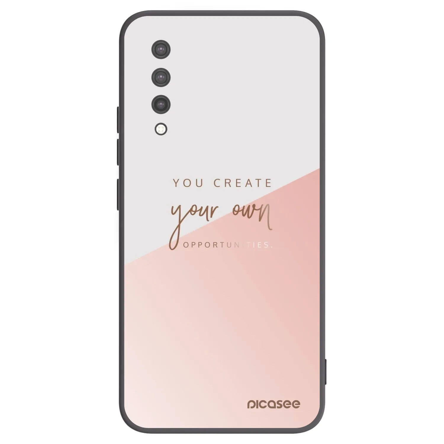 Picasee silikonový černý obal pro Xiaomi Mi 9 Lite - Vytvoř si svou vlastní příležitost
