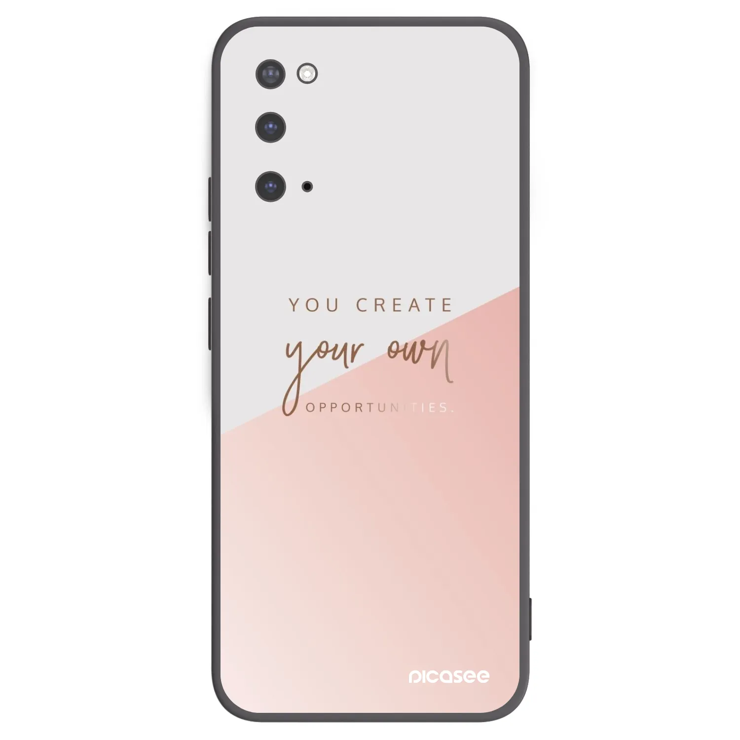 Picasee silikonový černý obal pro Samsung Galaxy S20 G980F - Vytvoř si svou vlastní příležitost