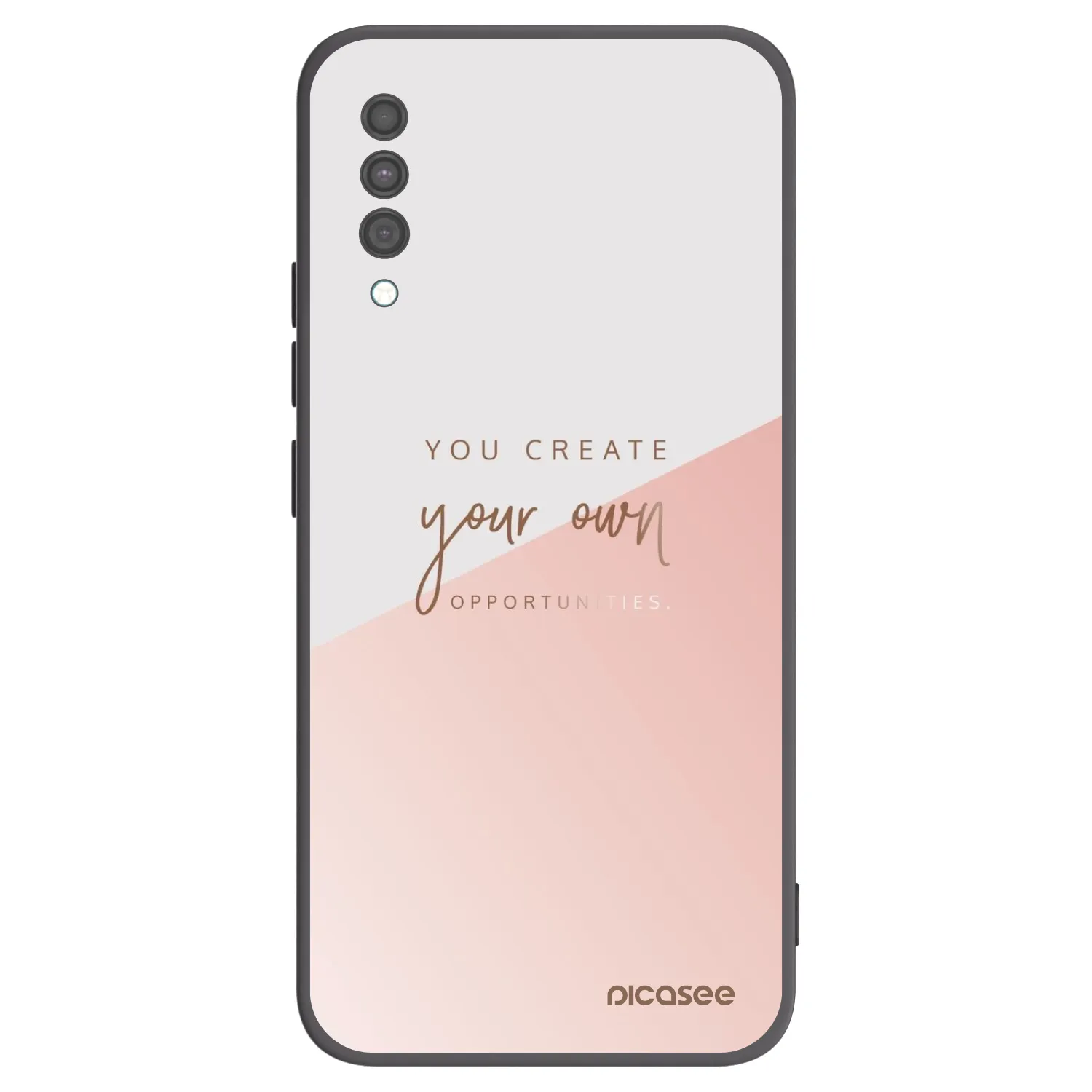 Picasee silikonový černý obal pro Samsung Galaxy A30s A307F - Vytvoř si svou vlastní příležitost